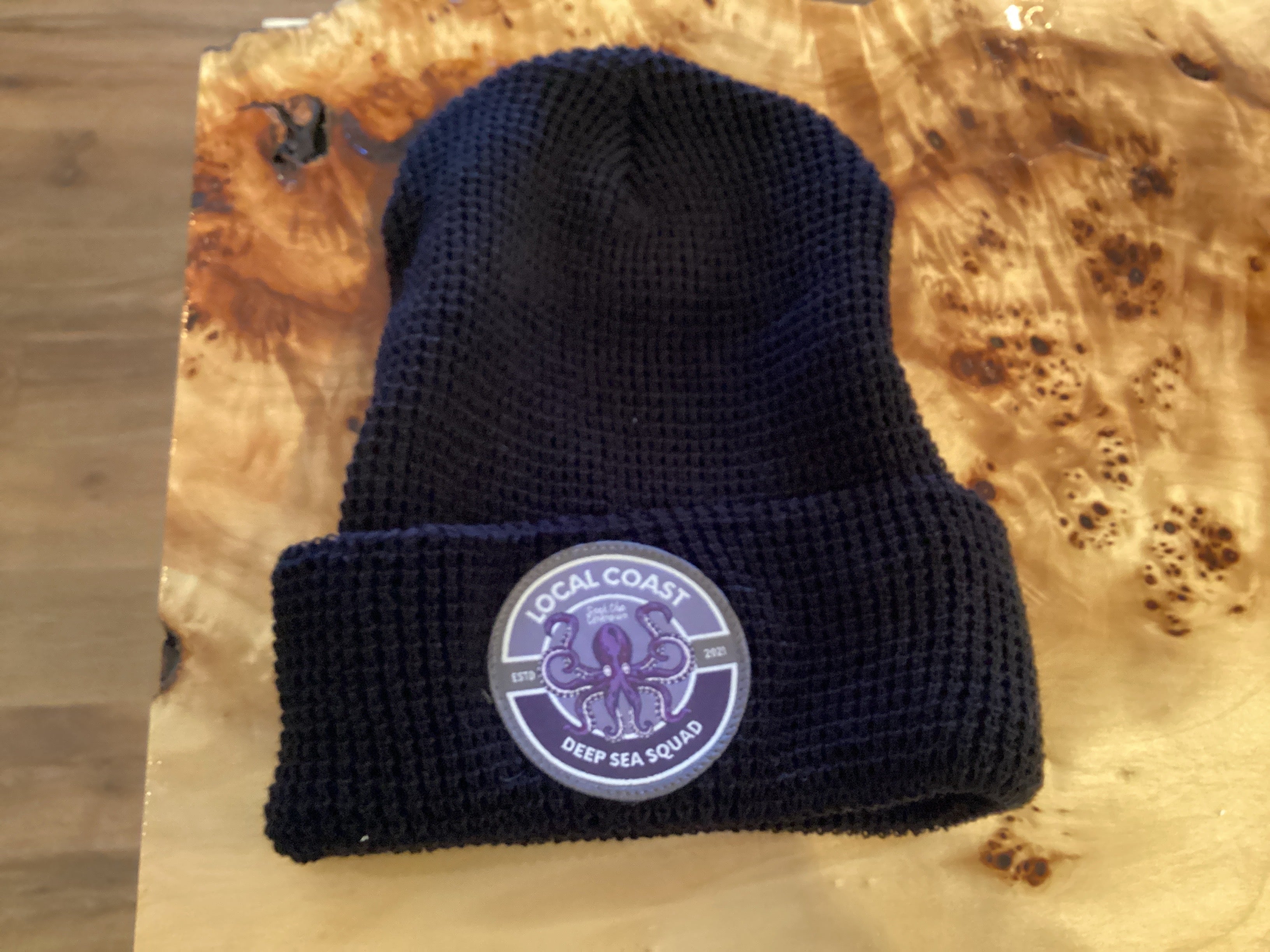 Black Octopus Beanie