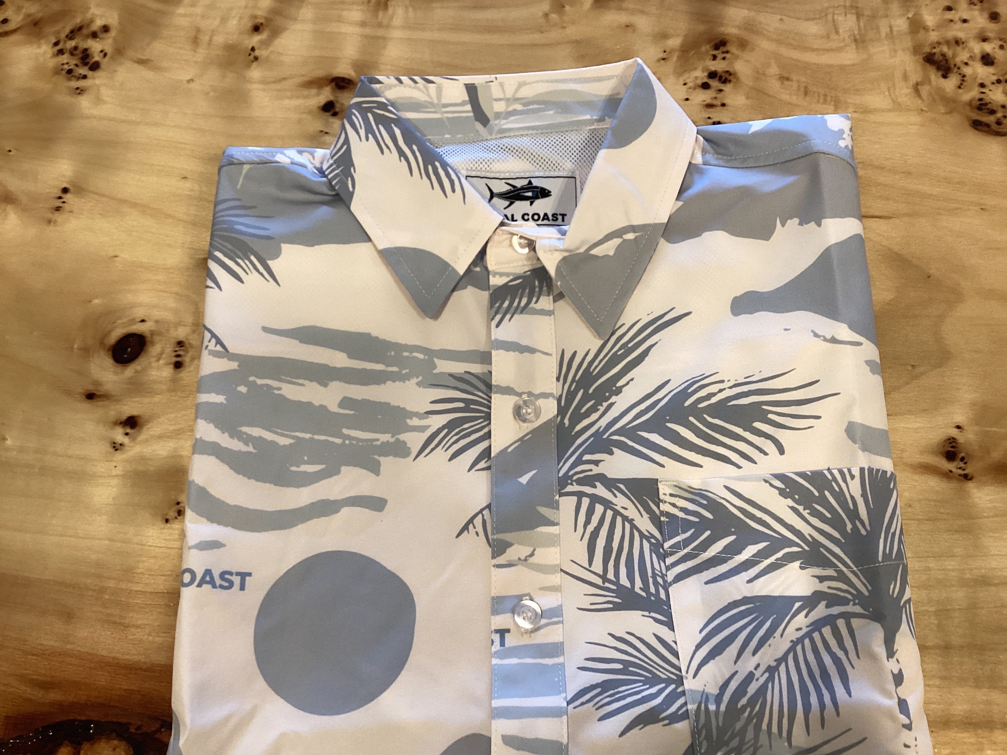 The Palm Button Down UPF 50+