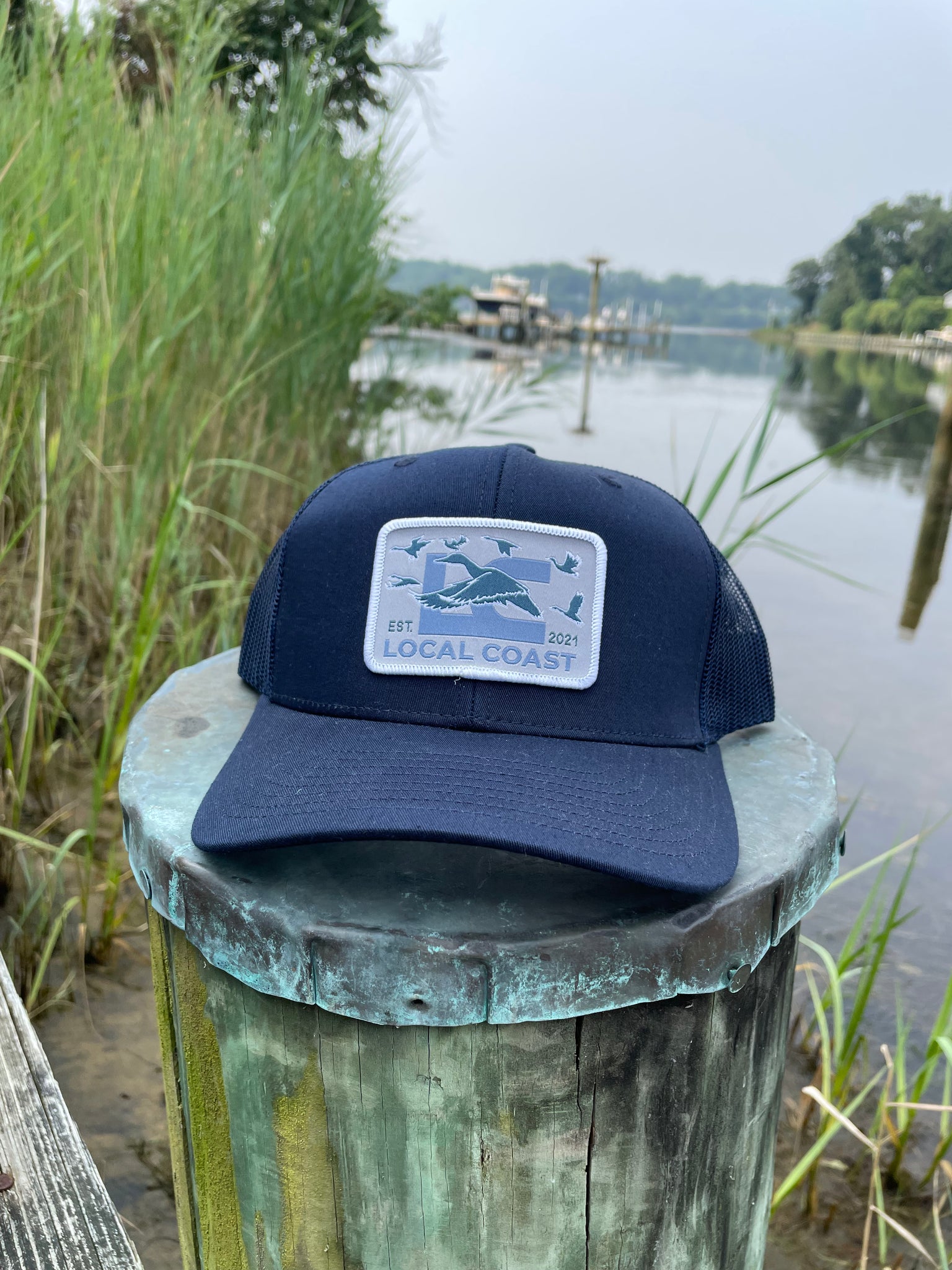 Navy Duck Hunting Patch Hat