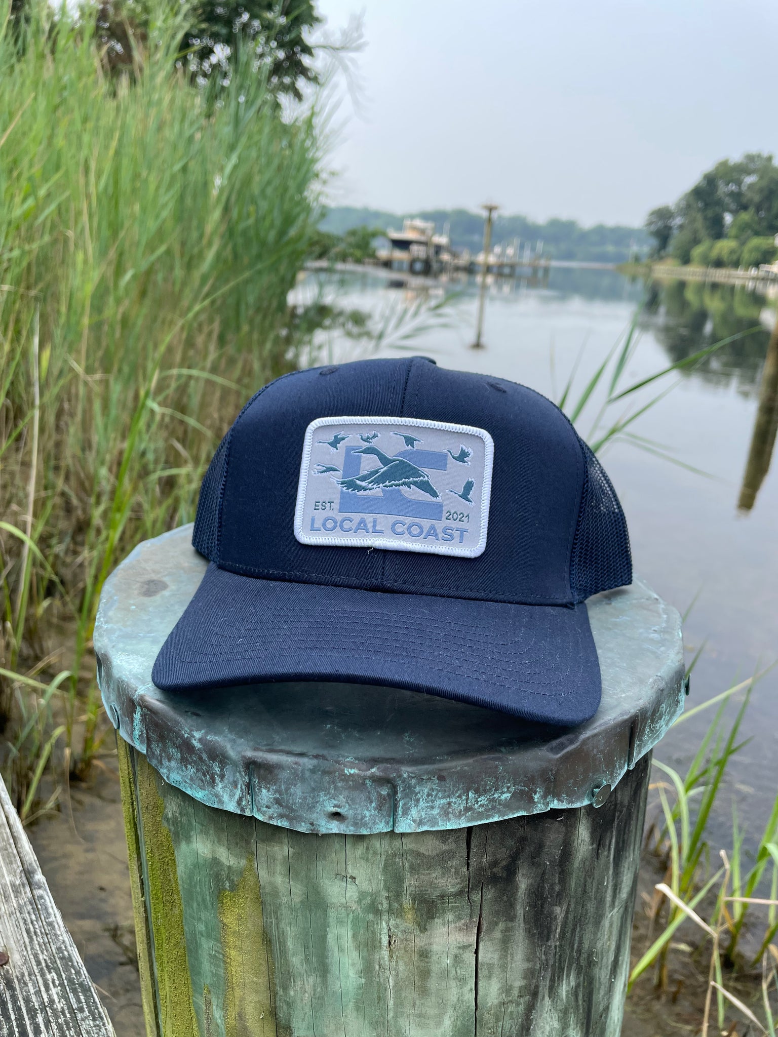 Navy Duck Hunting Patch Hat