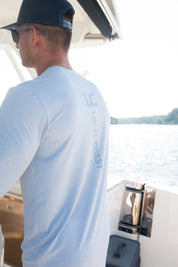 Light Blue Bamboo UPF40+ Shirt - Local Coast