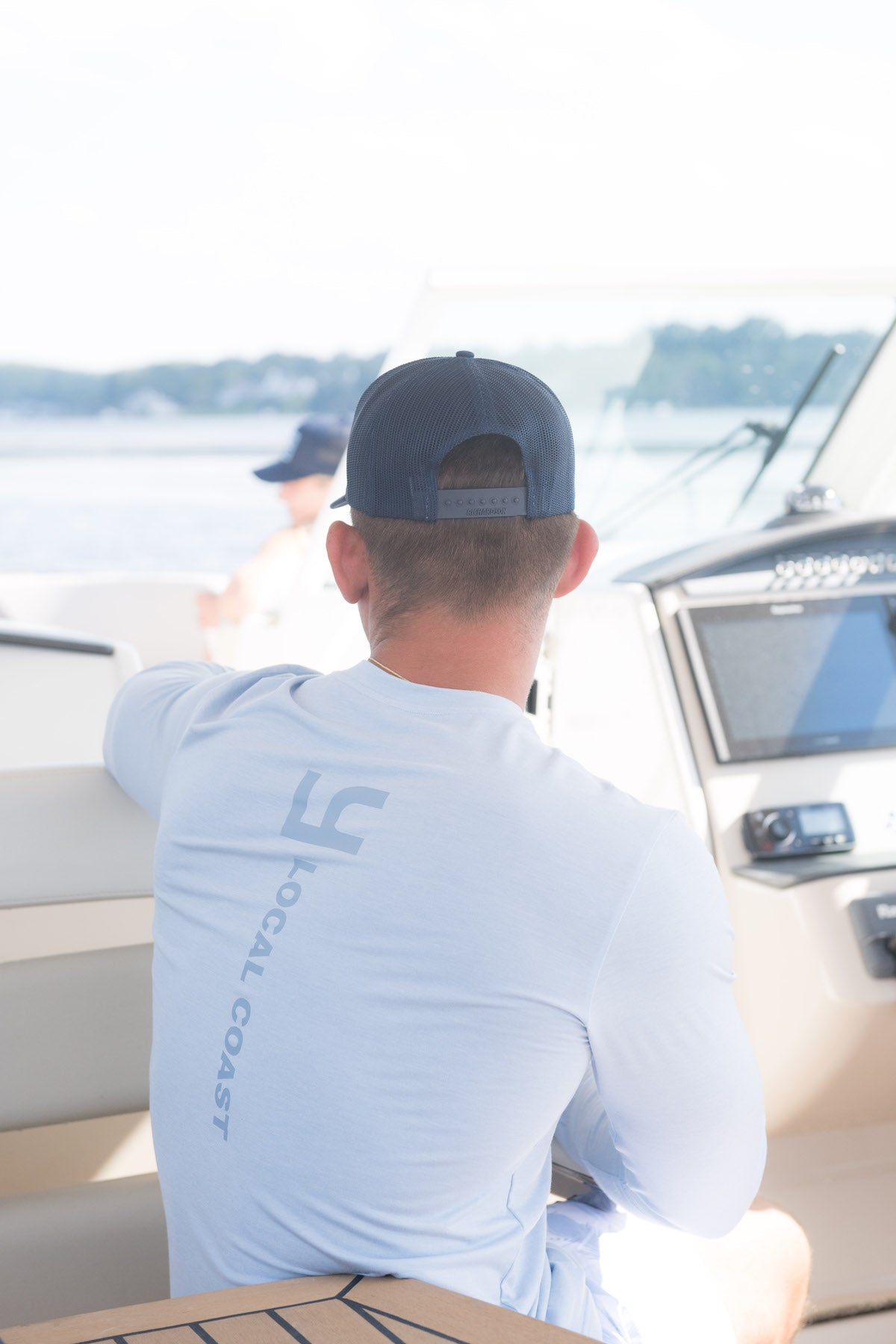 Light Blue Bamboo UPF40+ Shirt - Local Coast