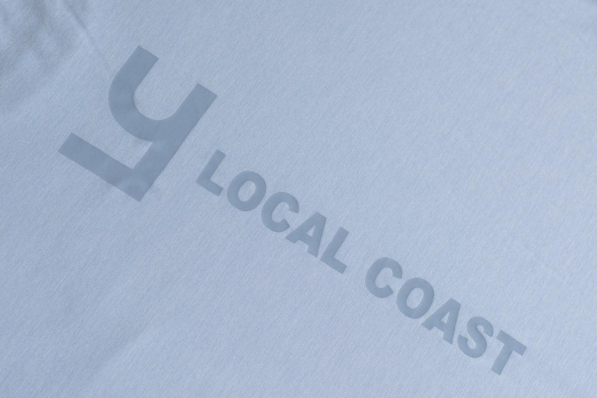 Light Blue Bamboo UPF40+ Shirt - Local Coast