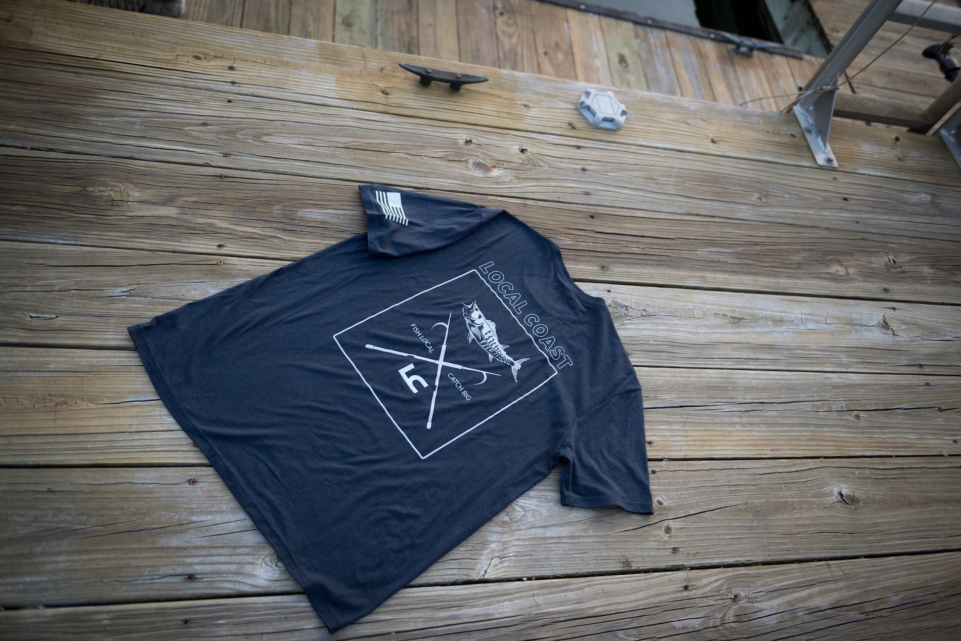 The Navy Wahoo T-Shirt - Local Coast