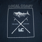 The Navy Wahoo T-Shirt - Local Coast