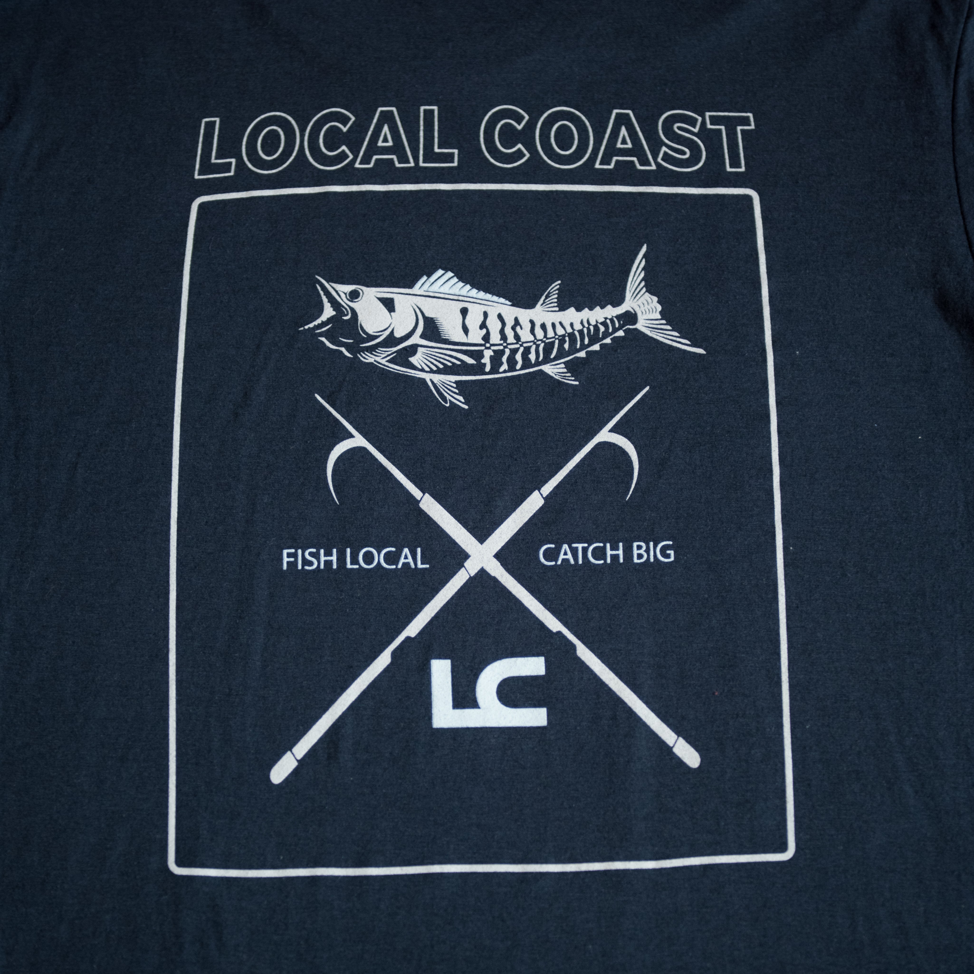 The Navy Wahoo T-Shirt - Local Coast