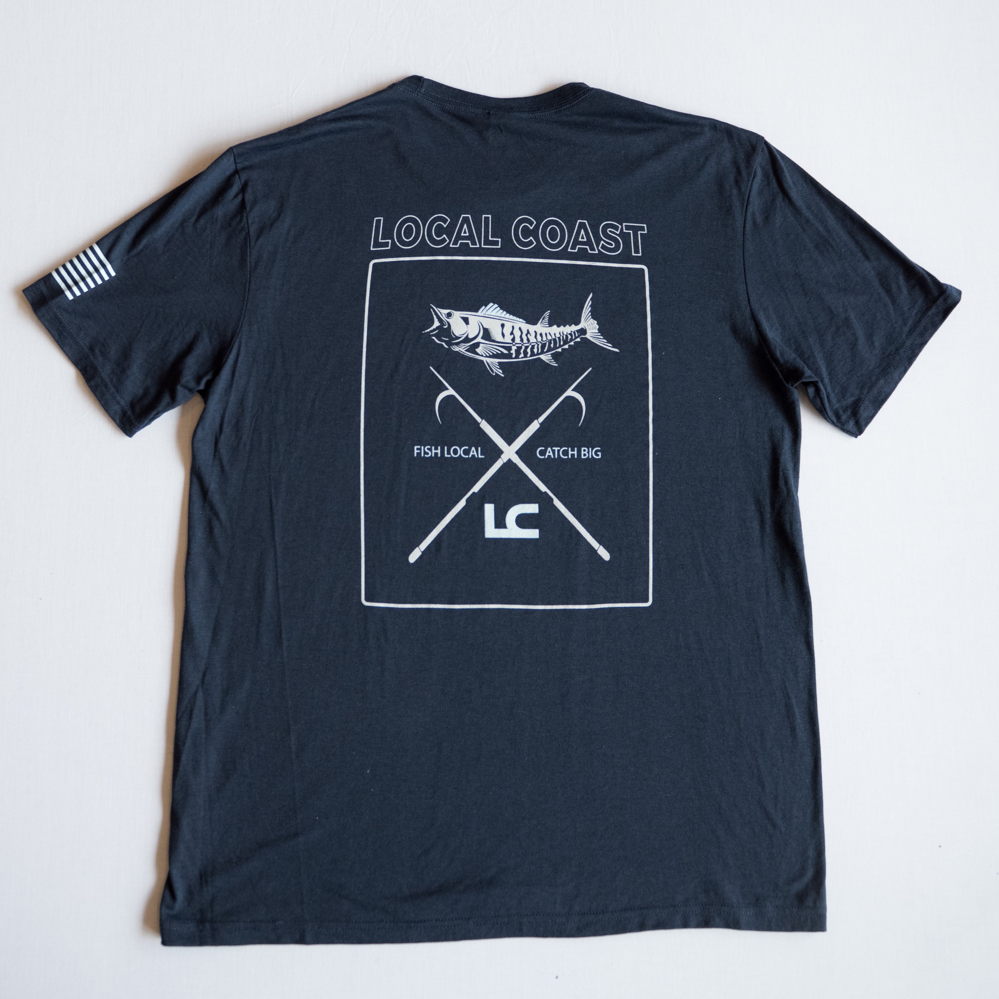 The Navy Wahoo T-Shirt - Local Coast