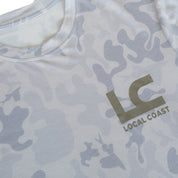 Grey Camo UPF40+ Shirt - Local Coast