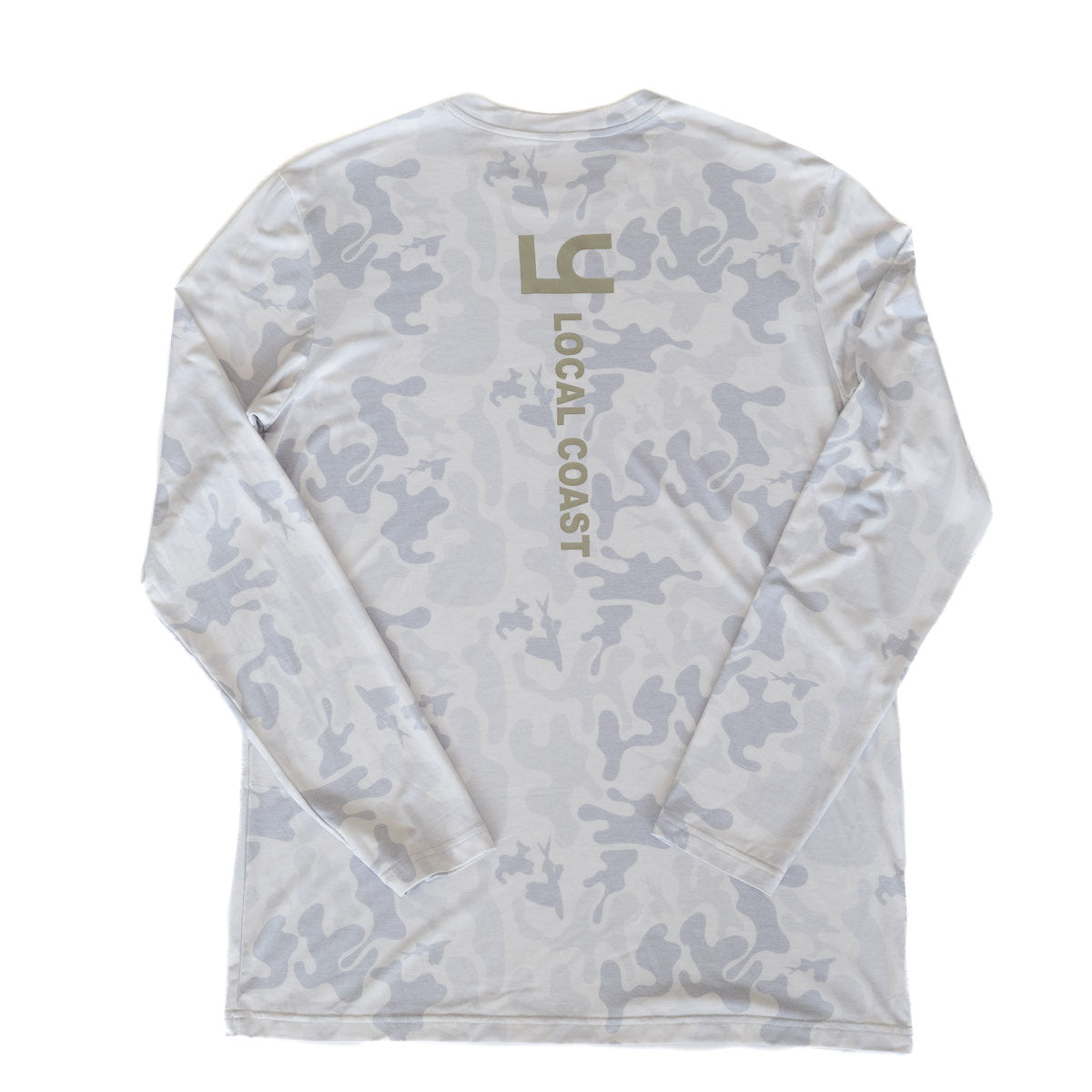 Grey Camo UPF40+ Shirt - Local Coast