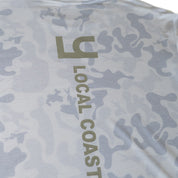 Grey Camo UPF40+ Shirt - Local Coast