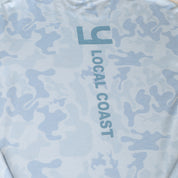 Blue Camo Bamboo UPF40+ Shirt - Local Coast
