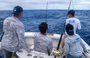 Grey Camo Long Sleeve UPF50+ T-SHIRT - Local Coast