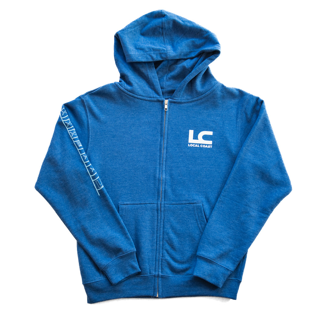 Youth Big Boat Zip Sweatshirt - Local Coast