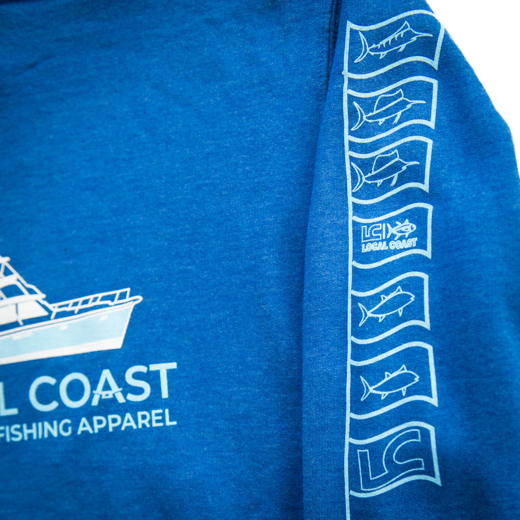 Youth Big Boat Zip Sweatshirt - Local Coast