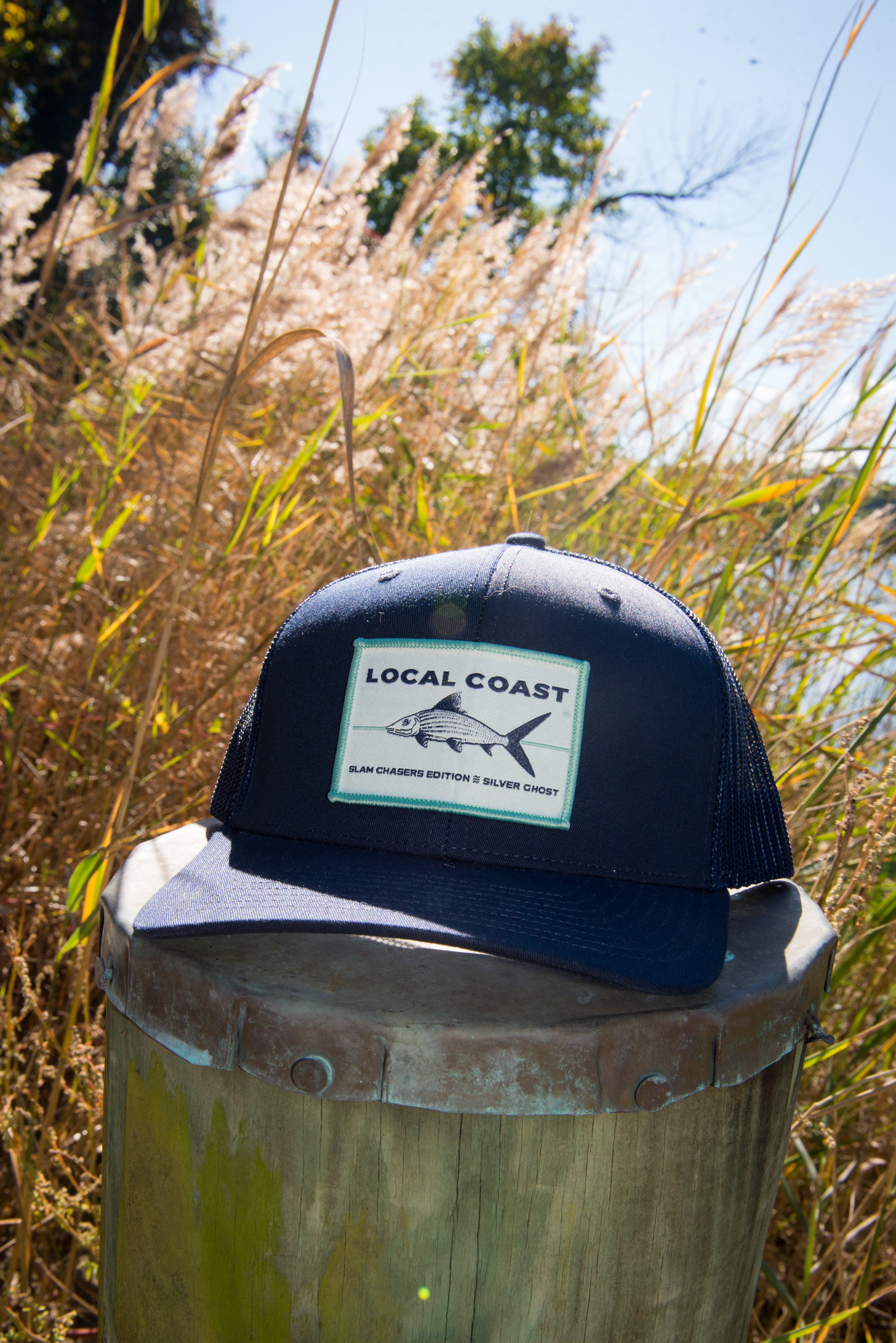 Navy Bonefish hat "Silver Ghost" - Local Coast