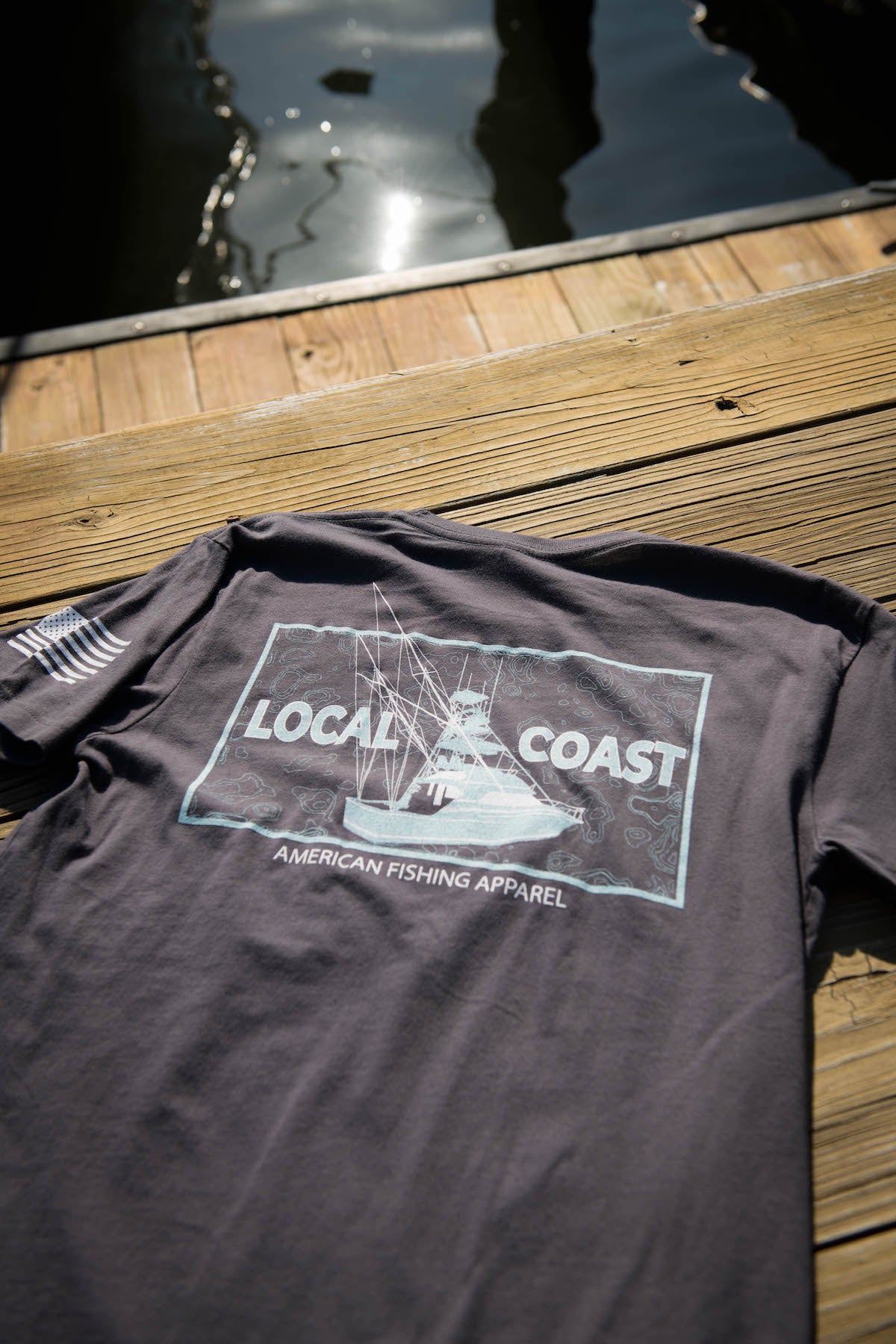 Big Boat Navigation T-Shirt - Local Coast