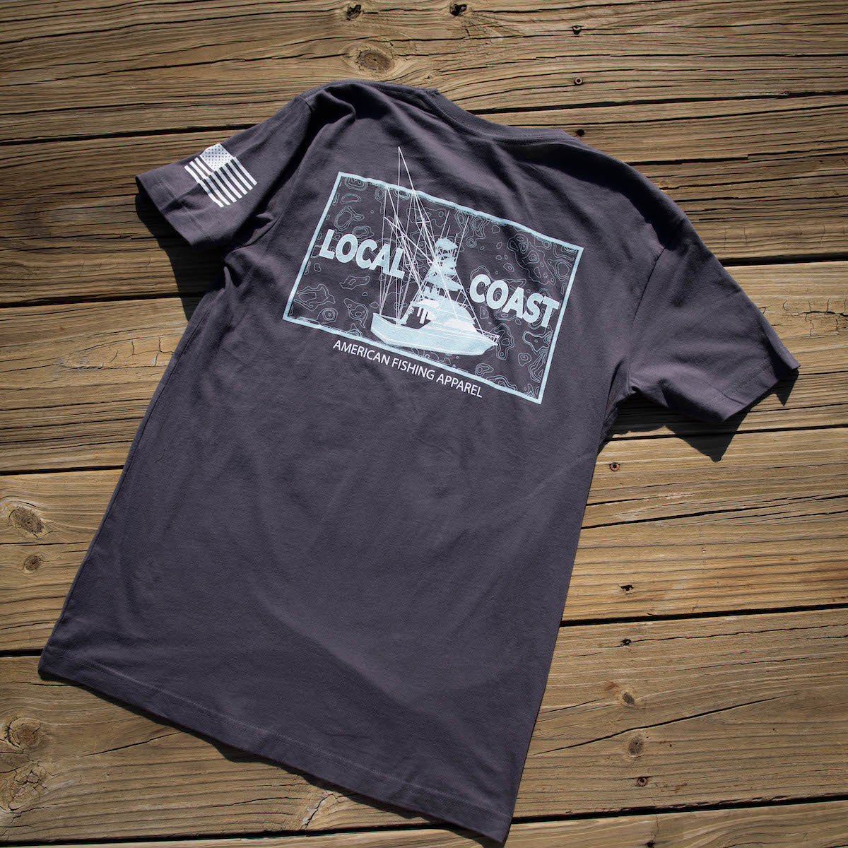 Big Boat Navigation T-Shirt - Local Coast
