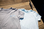 Youth Beach Short Sleeve Light Blue Tee - Local Coast