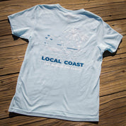 Youth Beach Short Sleeve Light Blue Tee - Local Coast