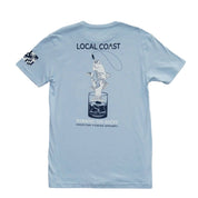 Blue Running the Rocks™ T-Shirt - Local Coast