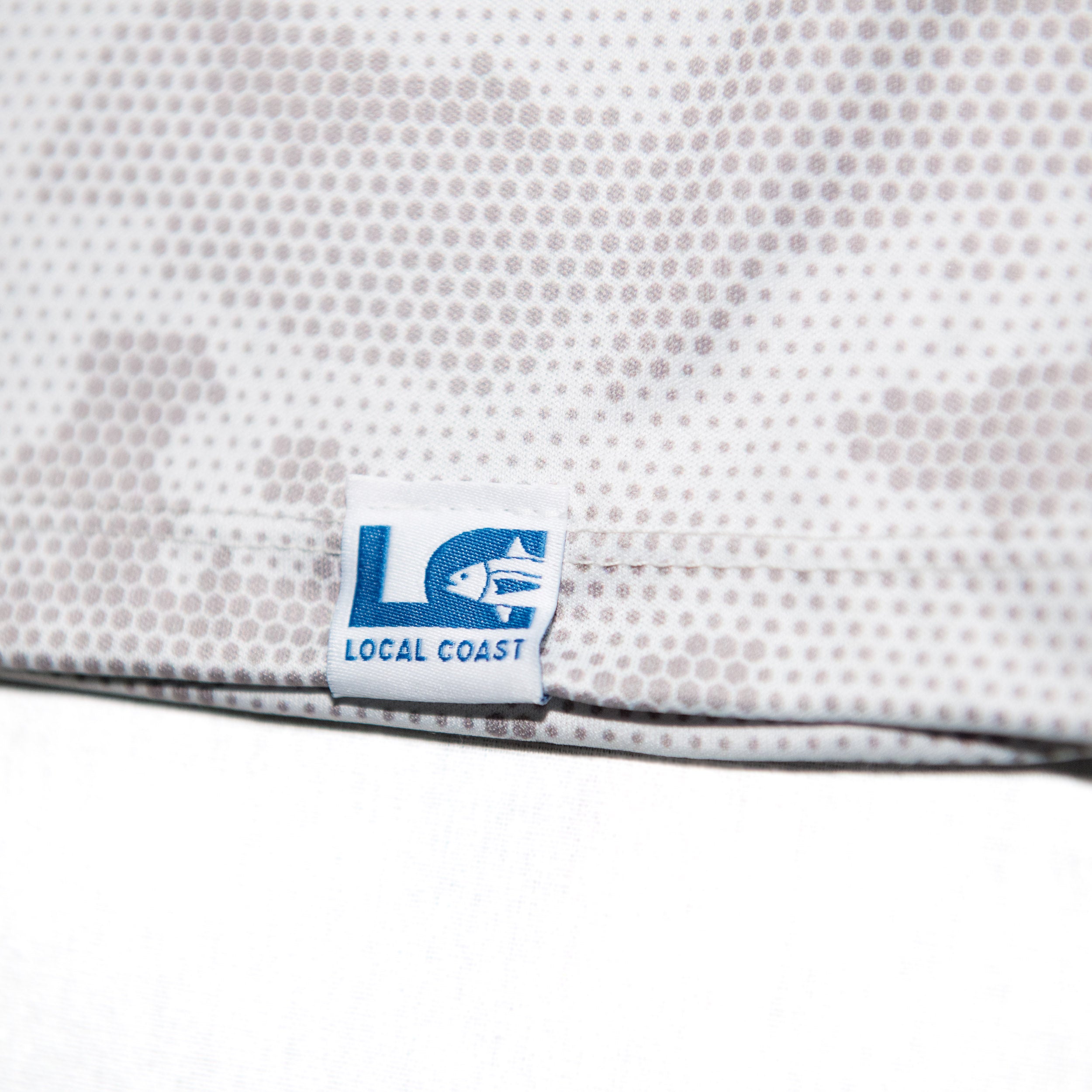 Grey Camo Long Sleeve UPF50+ T-SHIRT - Local Coast