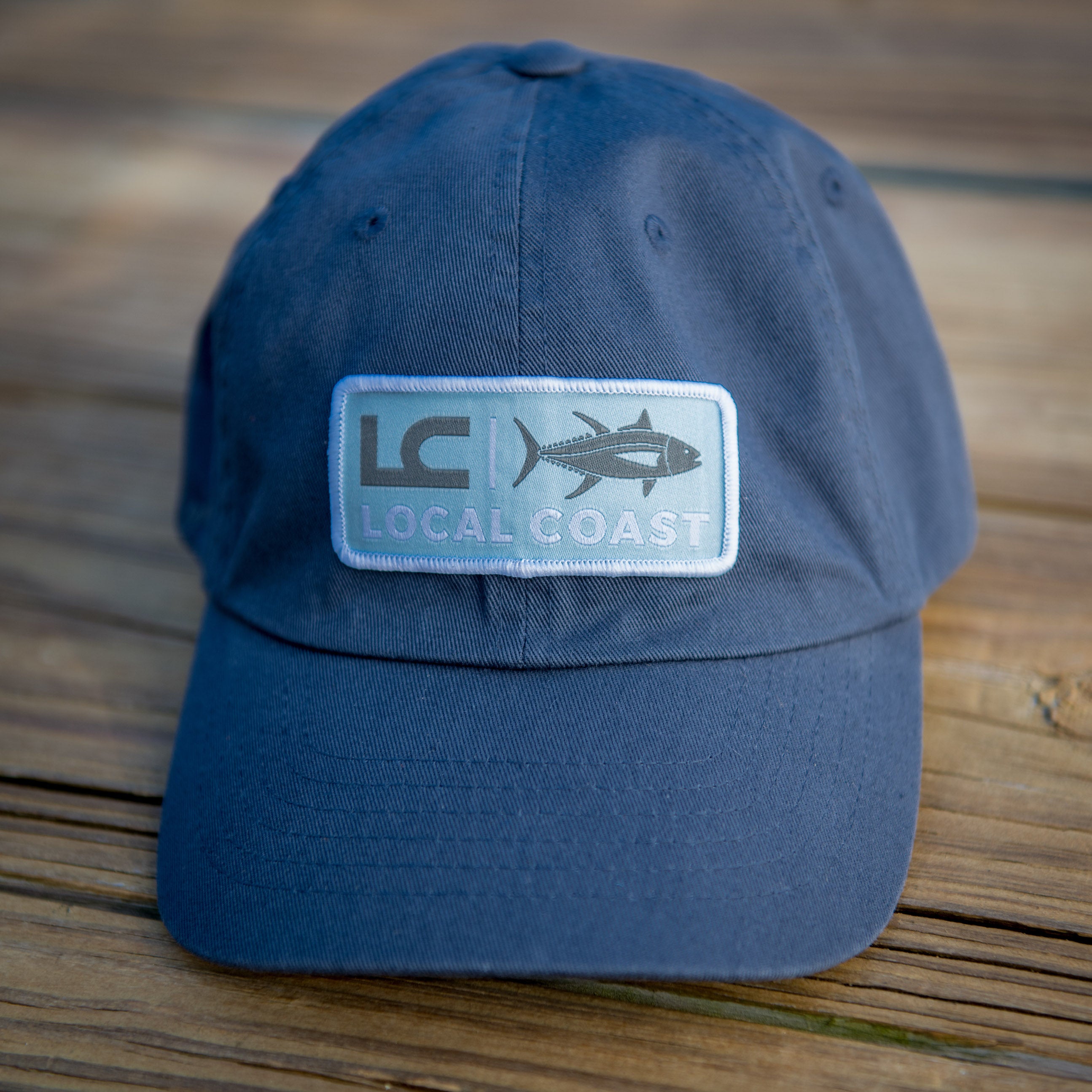 Light Blue Local Coast™ Logo Twill Hat - Local Coast
