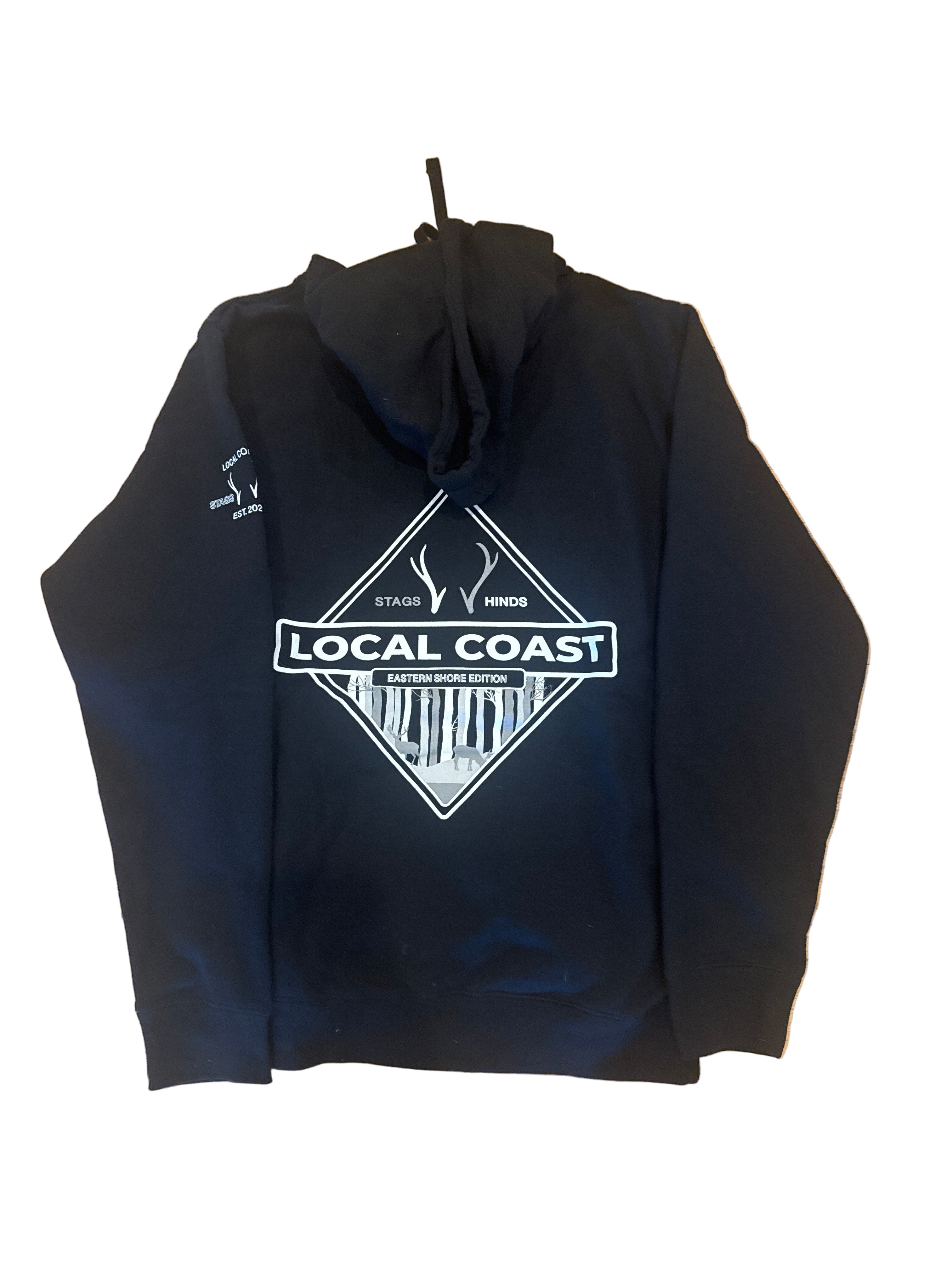 Stags and Hinds Deer Hooded Sweatshirt - Local Coast