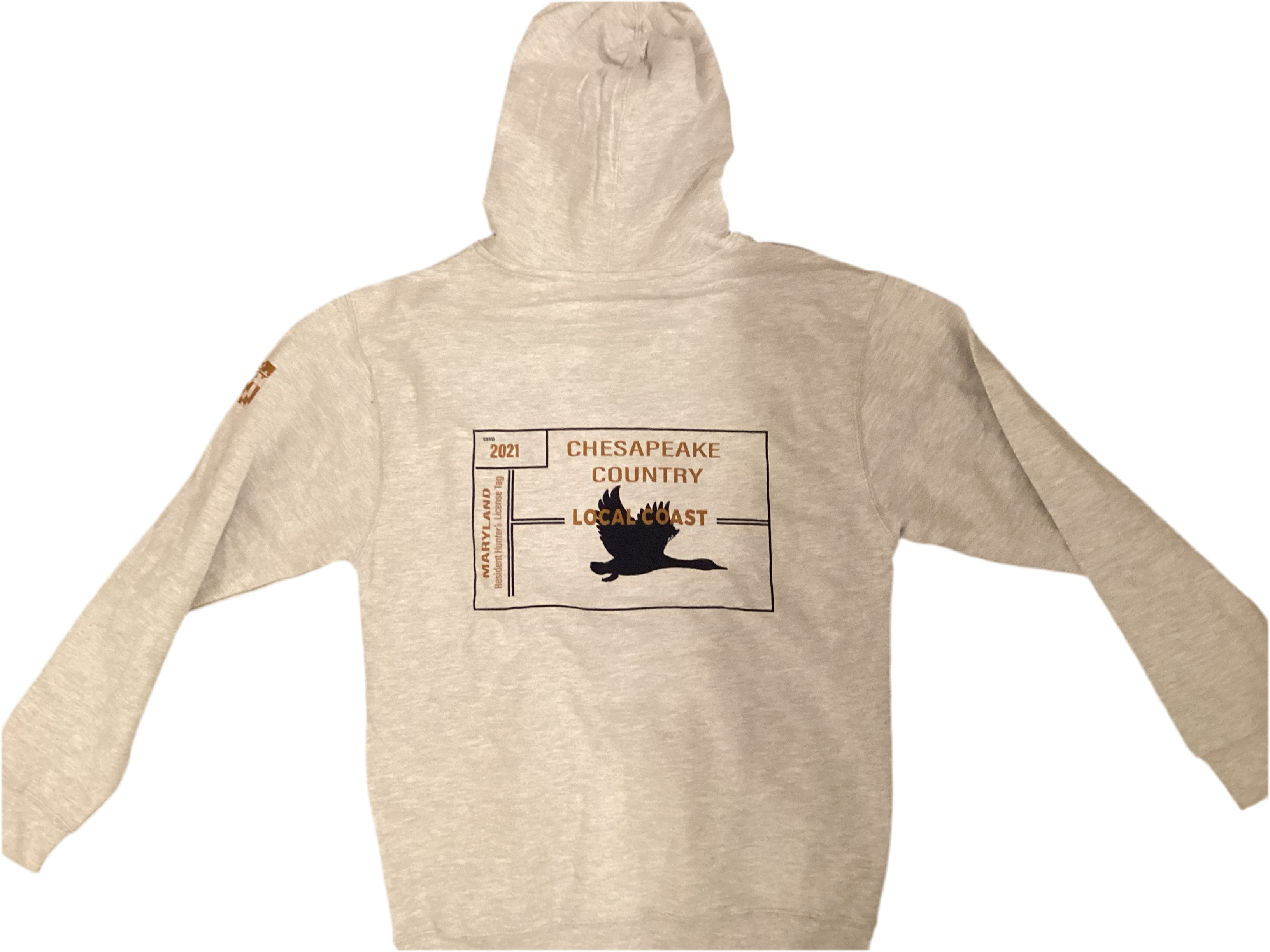 Hunting Permit Hoodie - Grey
