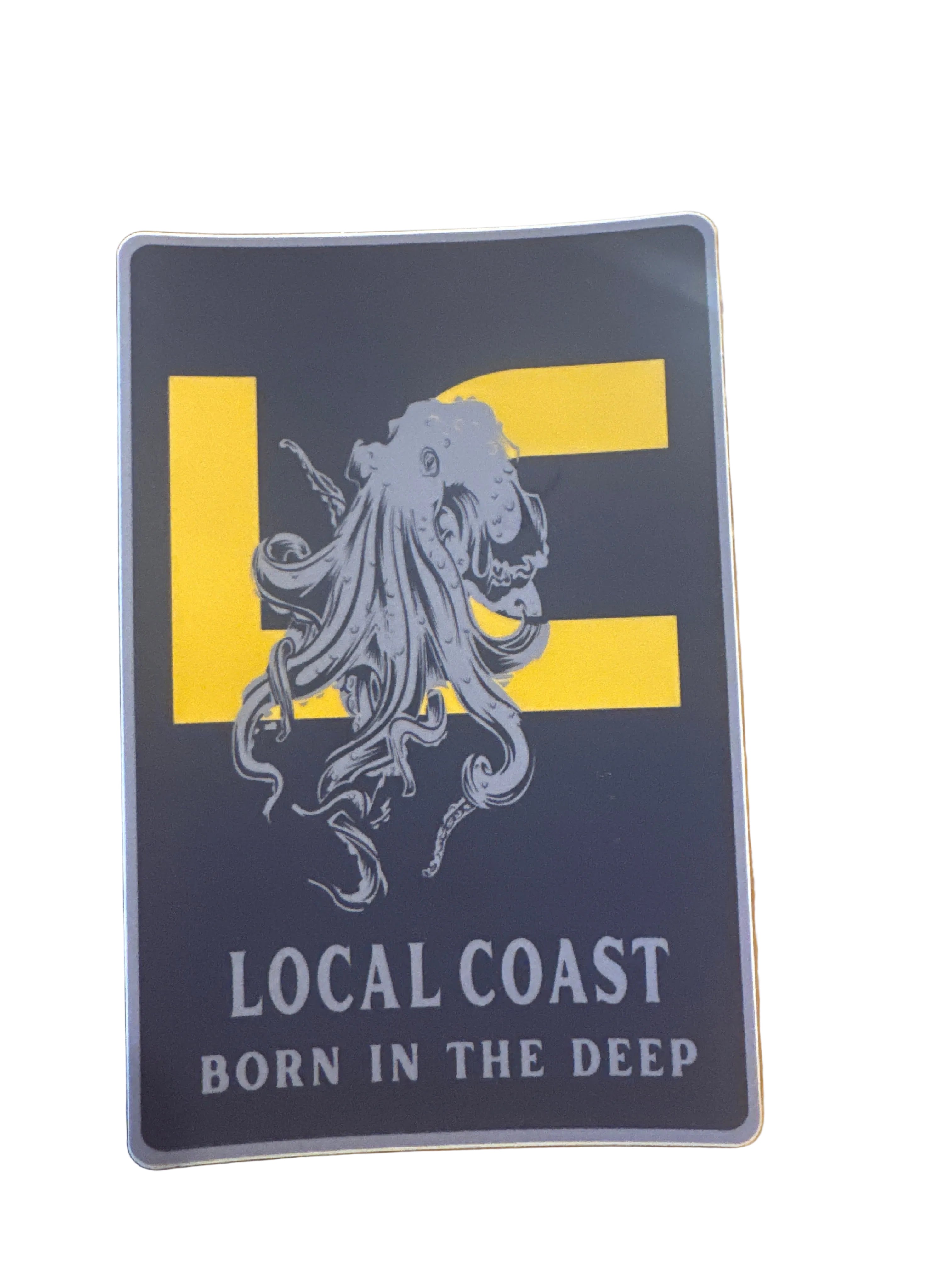 Octopus Born In The Deep Sticker
