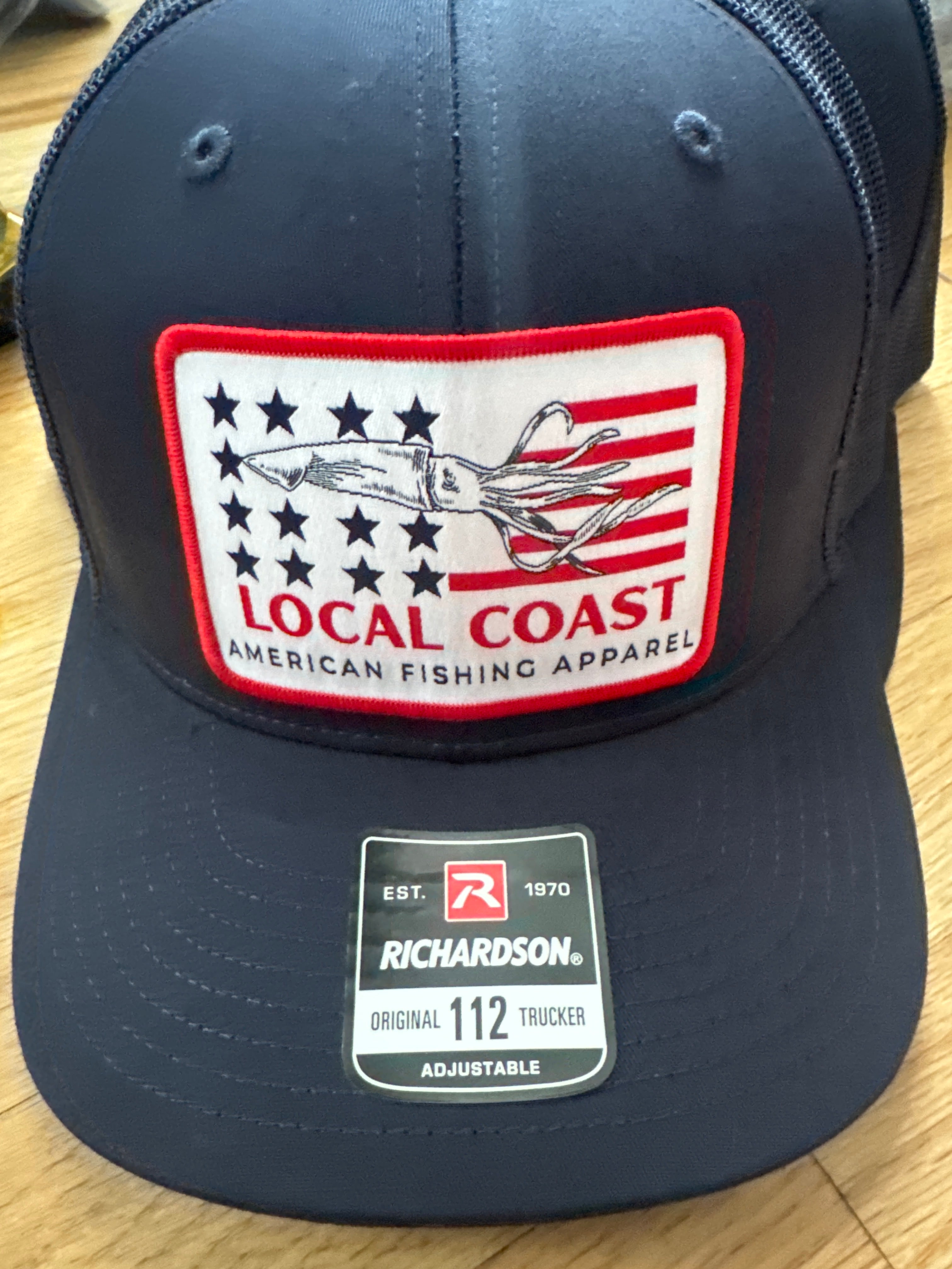 The Americana Squid Navy Hat - Local Coast