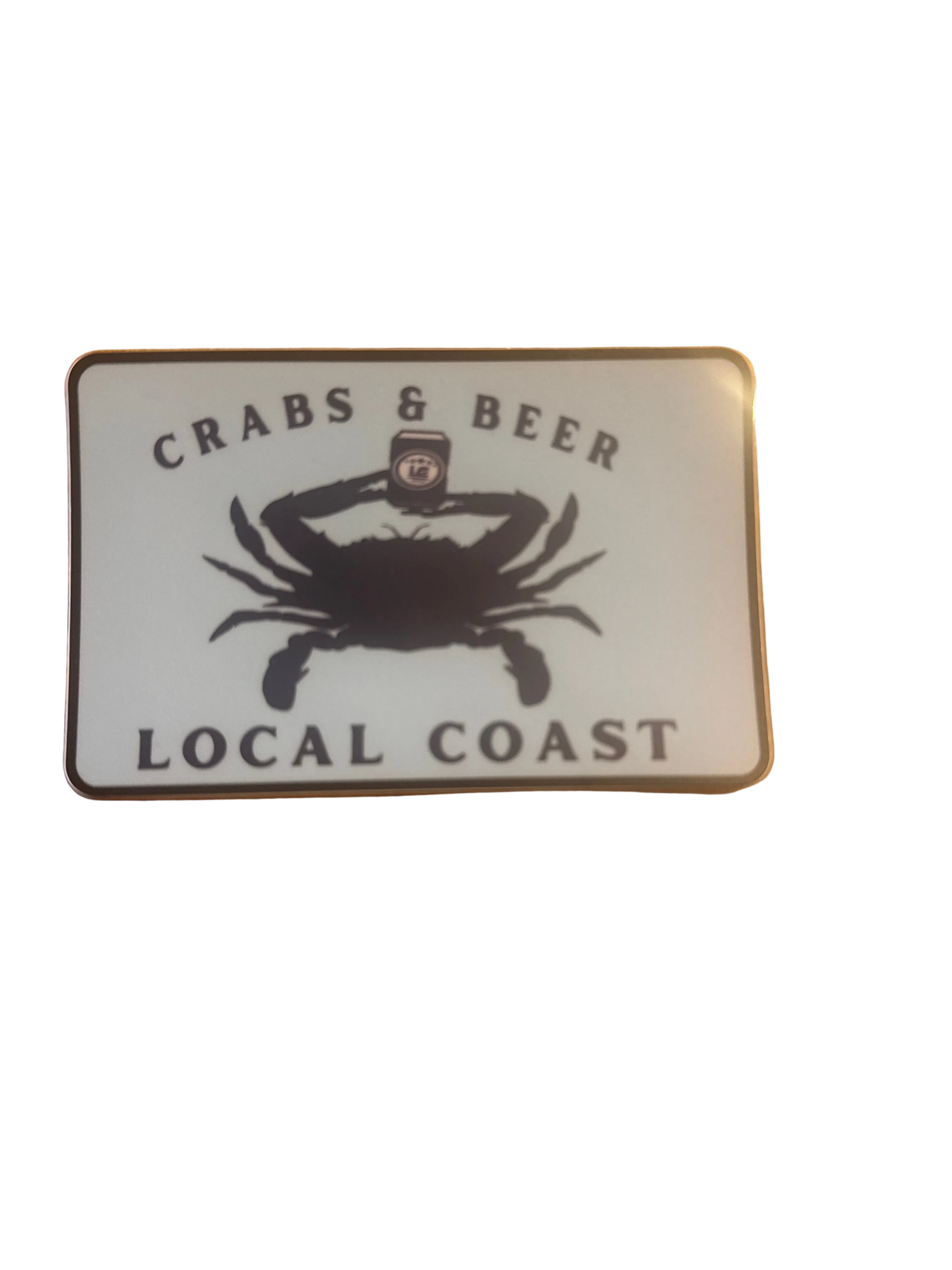 Crabs & Beer Sticker
