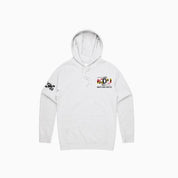 Adult Maryland United Lacrosse x Local Coast Heather Gray Hooded Sweatshirt