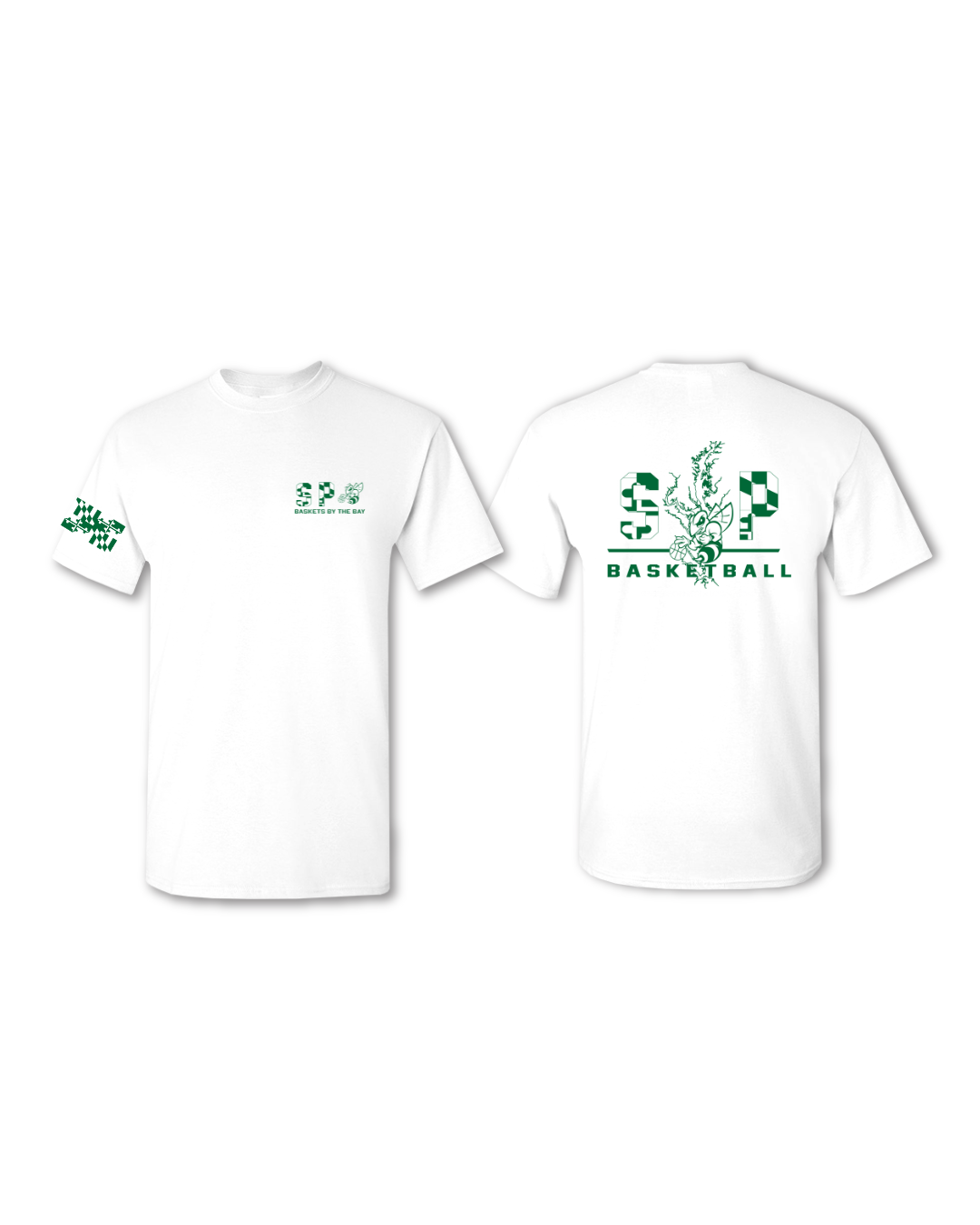 Youth Green Hornets x Local Coast White T-Shirt