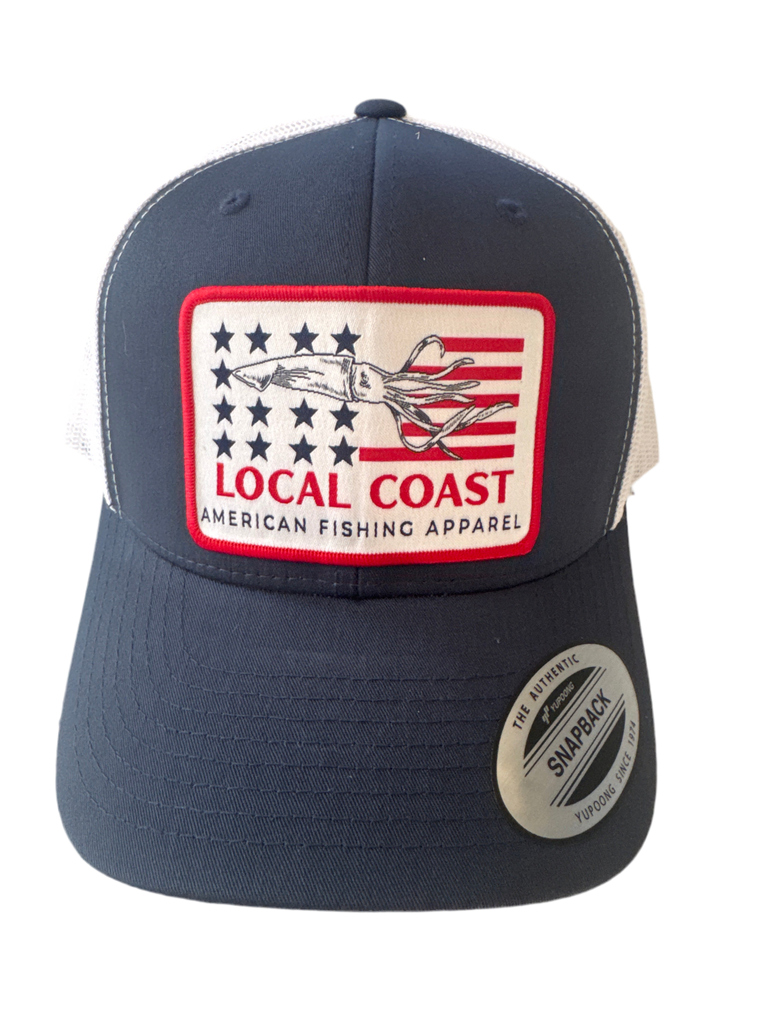 The Americana Squid Navy/White Hat