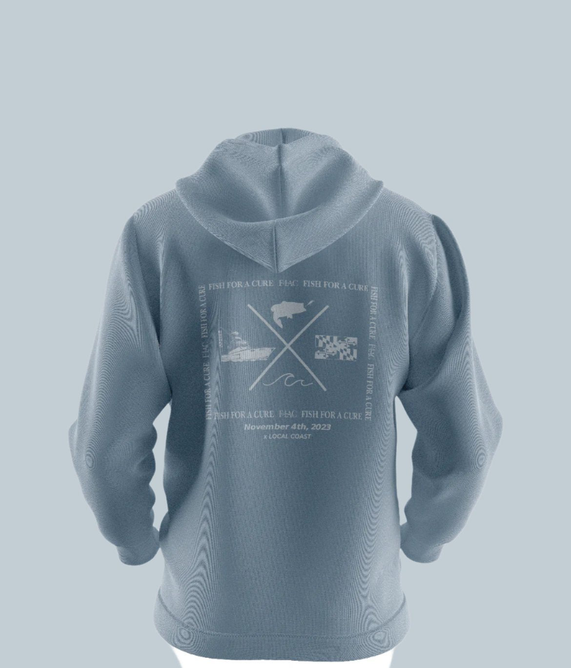 Fish for a Cure Junior Board Hooded Sweatshirt