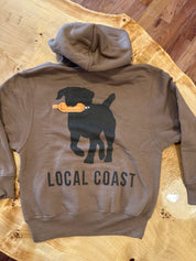 The Brown Dog & Buoy Hooded Sweatshirt - Local Coast