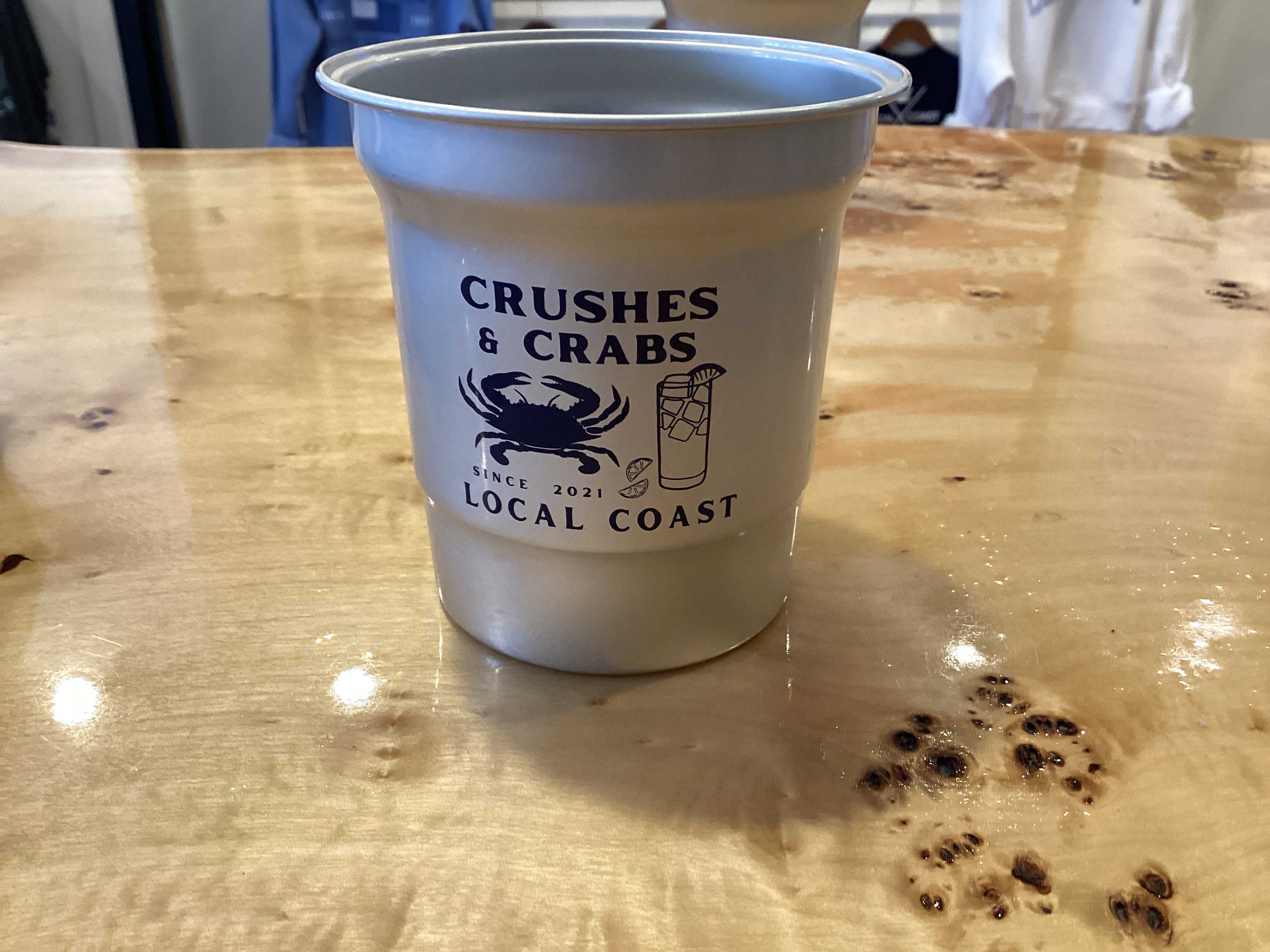 The Reusable Crushes & Crabs Solo Cup