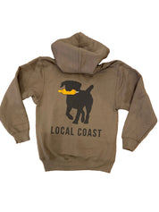 The Brown Dog & Buoy Hooded Sweatshirt - Local Coast