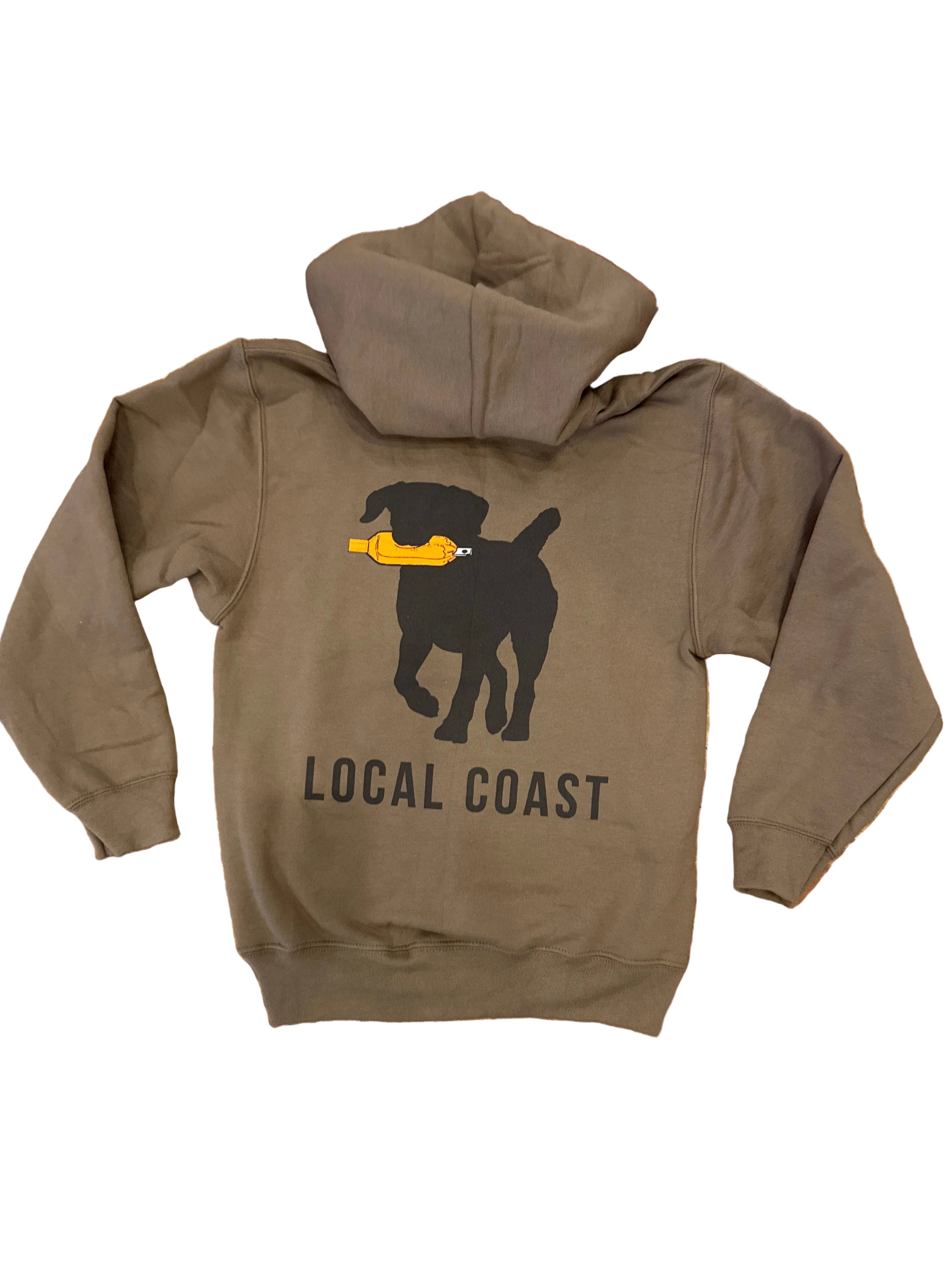 The Brown Dog & Buoy Hooded Sweatshirt