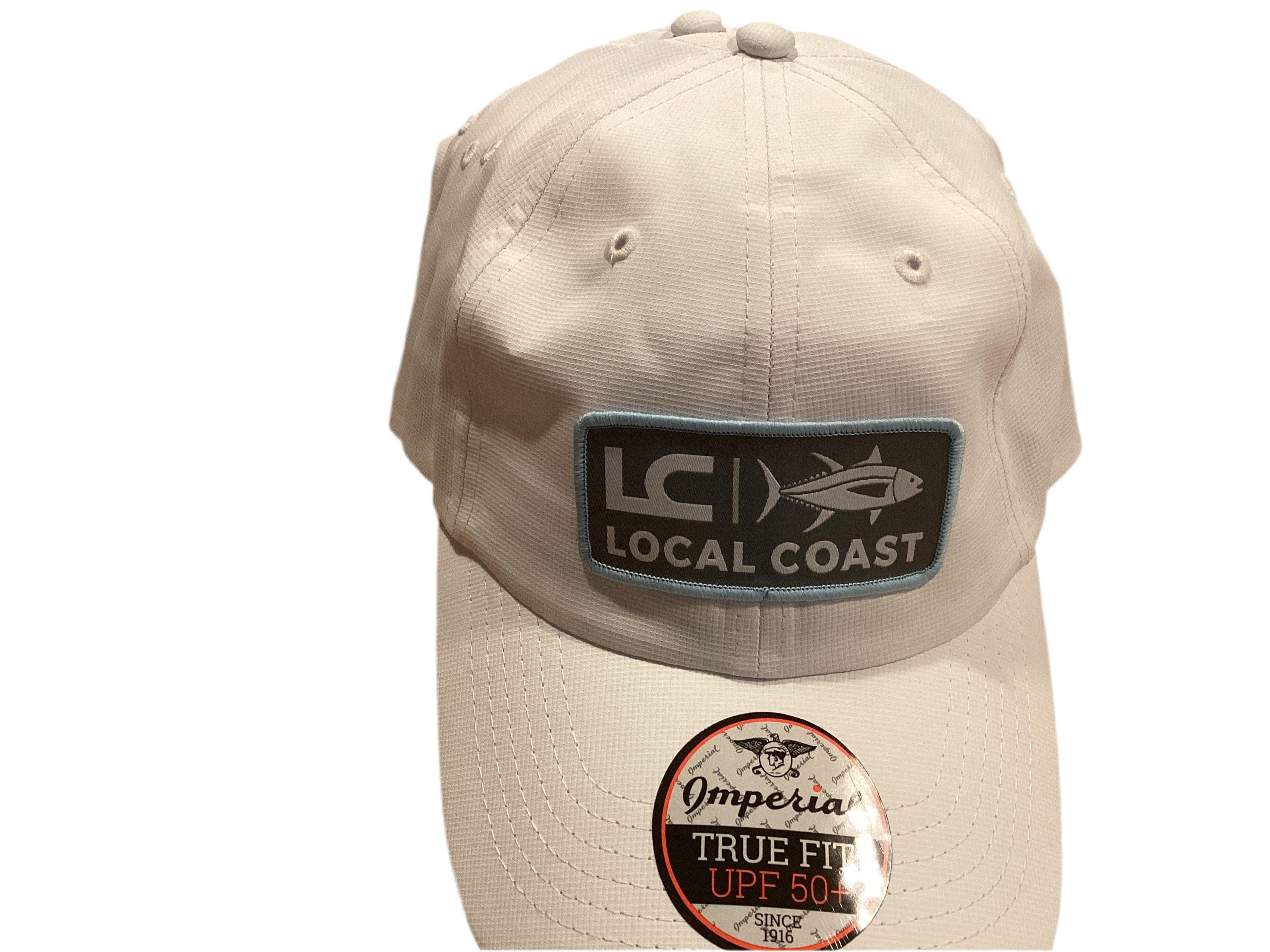 Performance grey white Hat