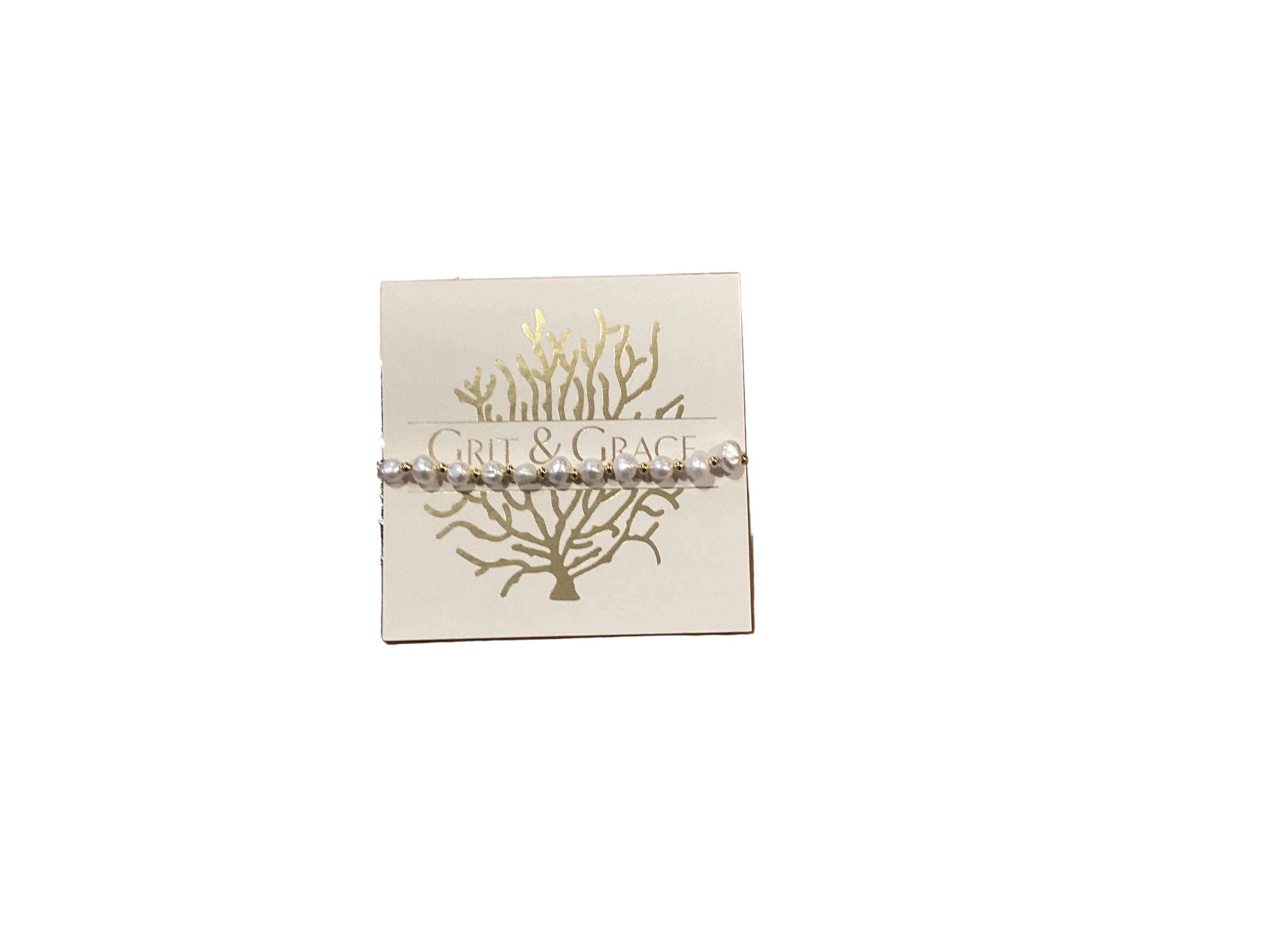 Multi White Pearl Bracelet