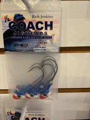 3 Color coach jighead - Local Coast