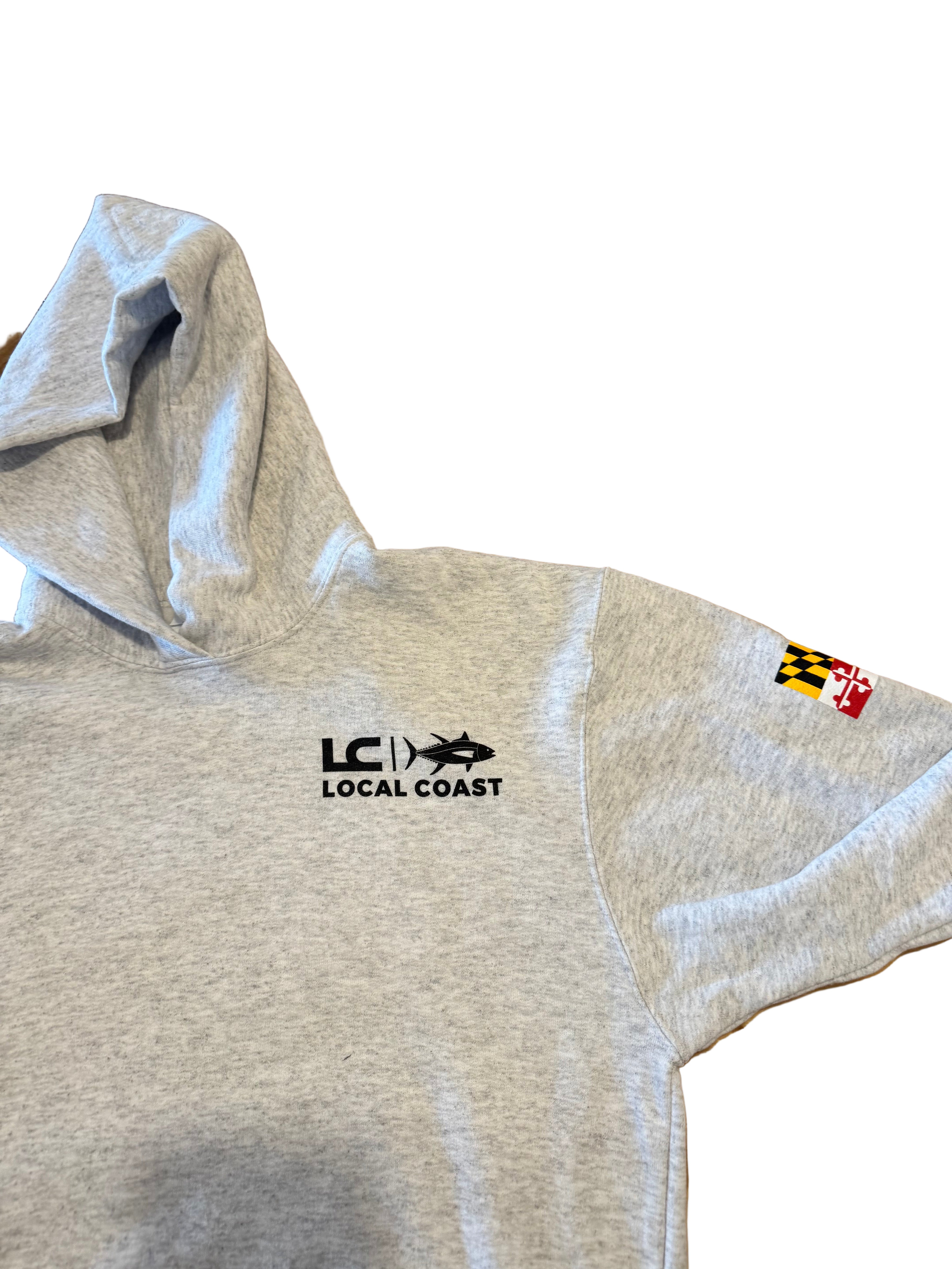 Maryland Rockfish Hooded Sweatshirt Youth