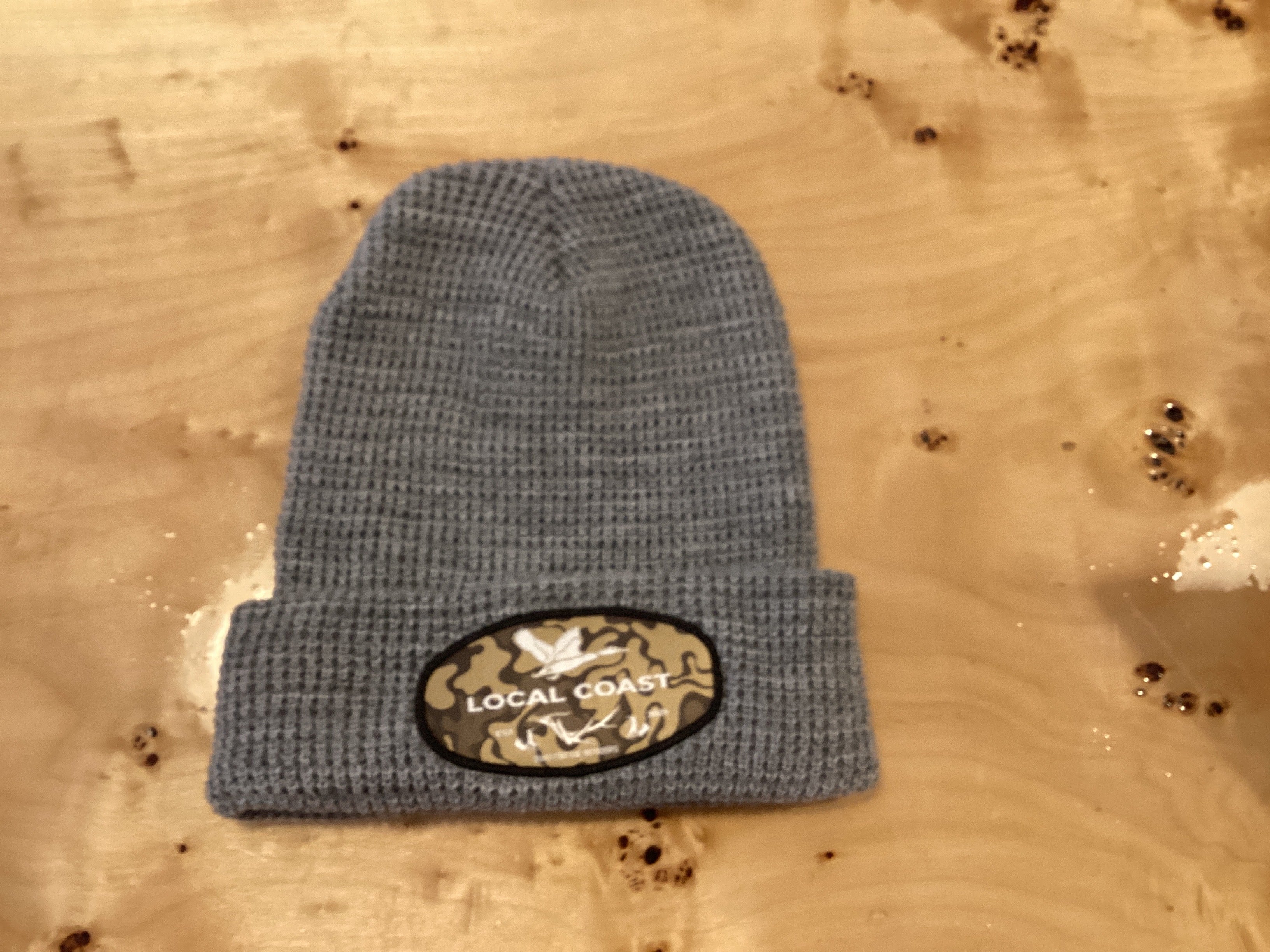 Gray Camo Hunt Beanie