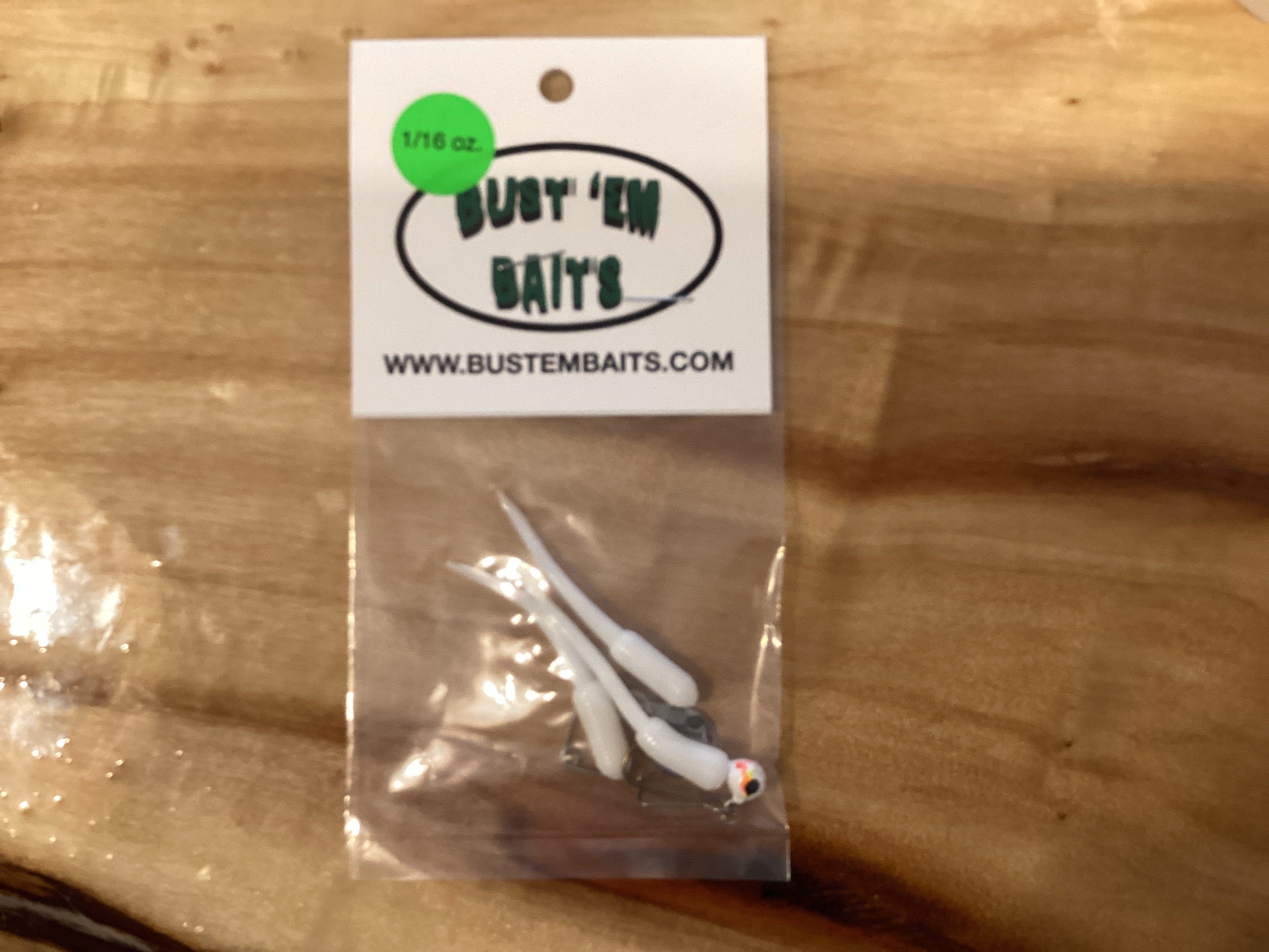 1/16 oz white minispin