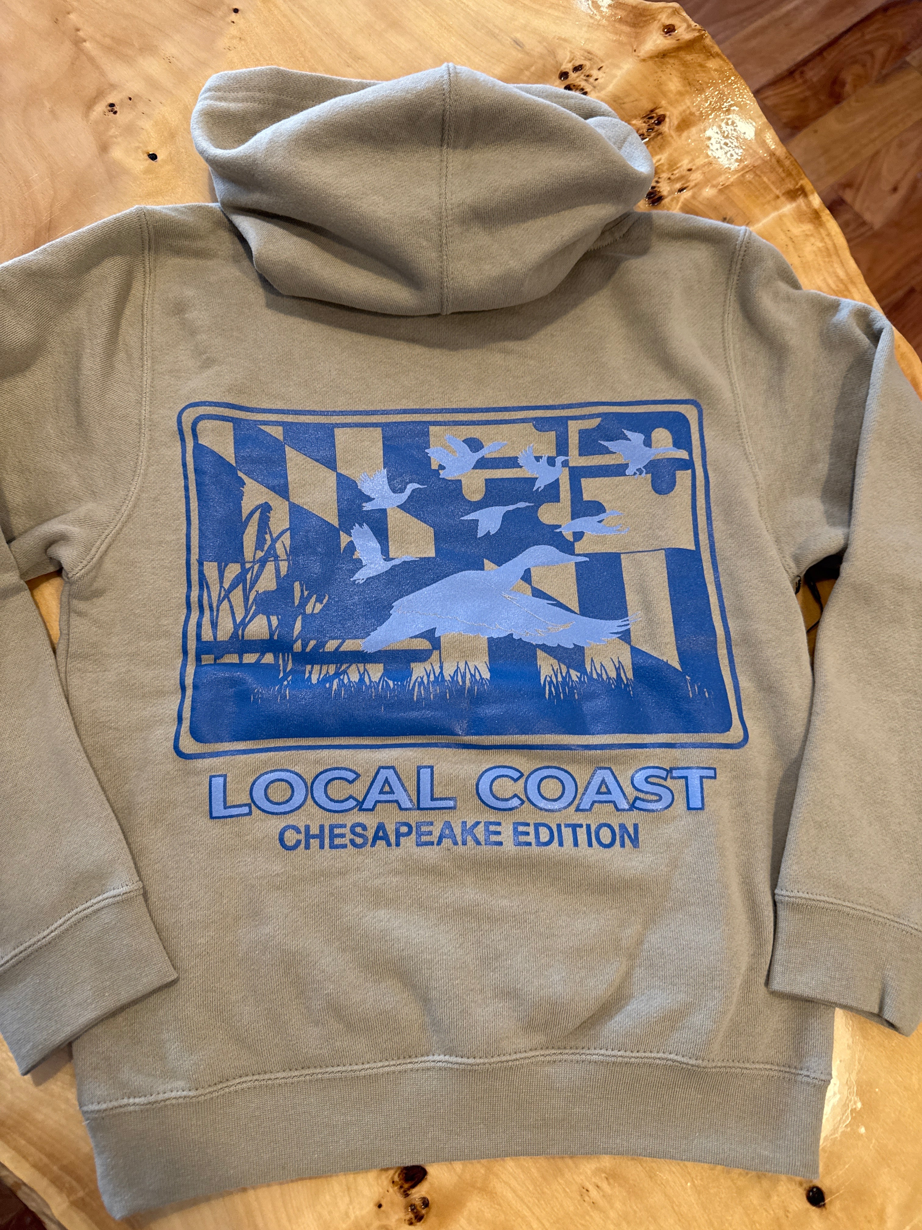 Youth Maryland Duck Hooded Sweatshirt - Local Coast