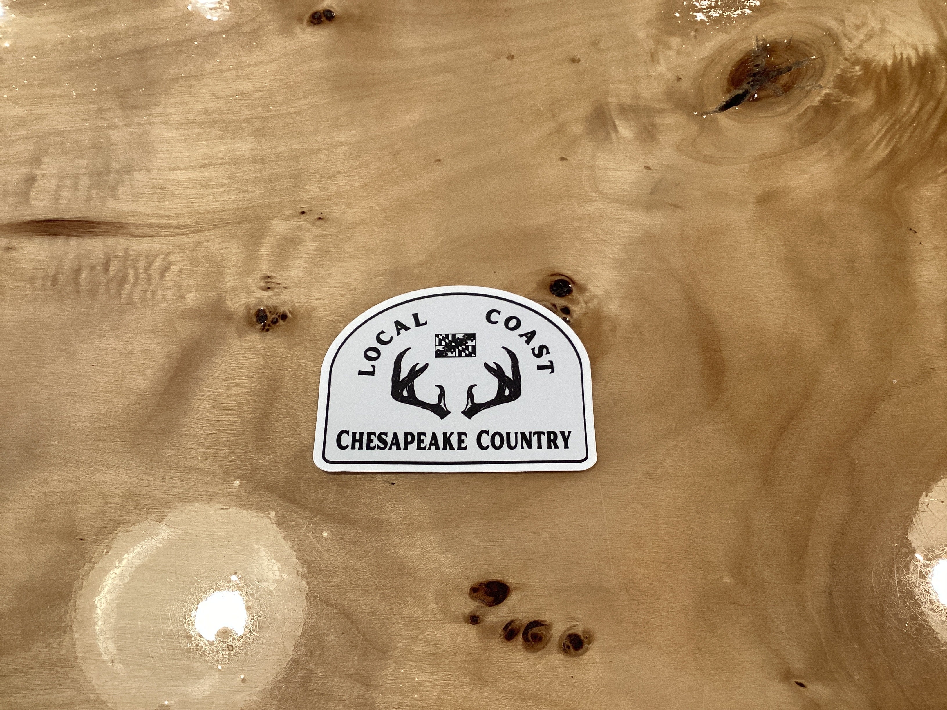 Chesapeake Country Sticker - Local Coast