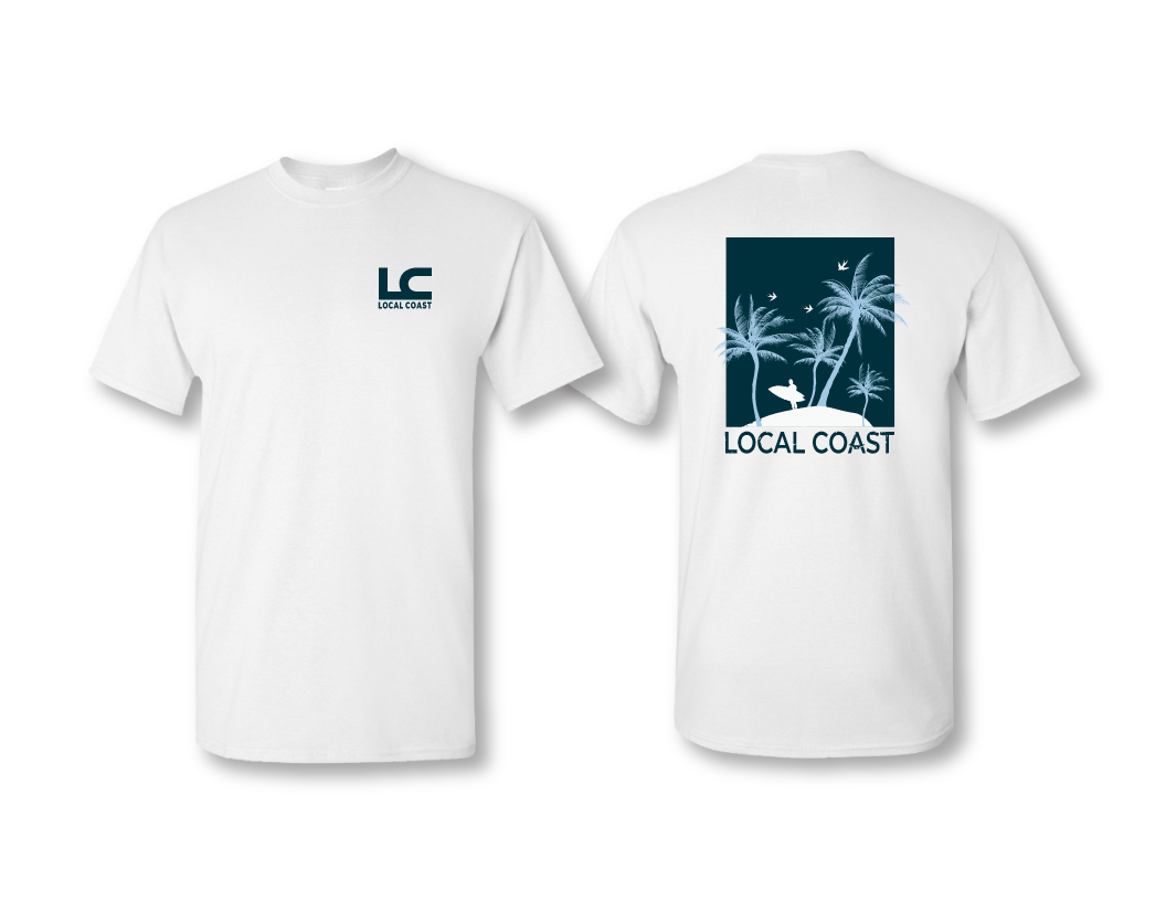 Surf Local White T-Shirt