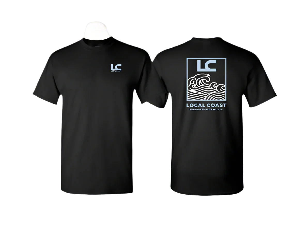 Adult Black Waves T-Shirt