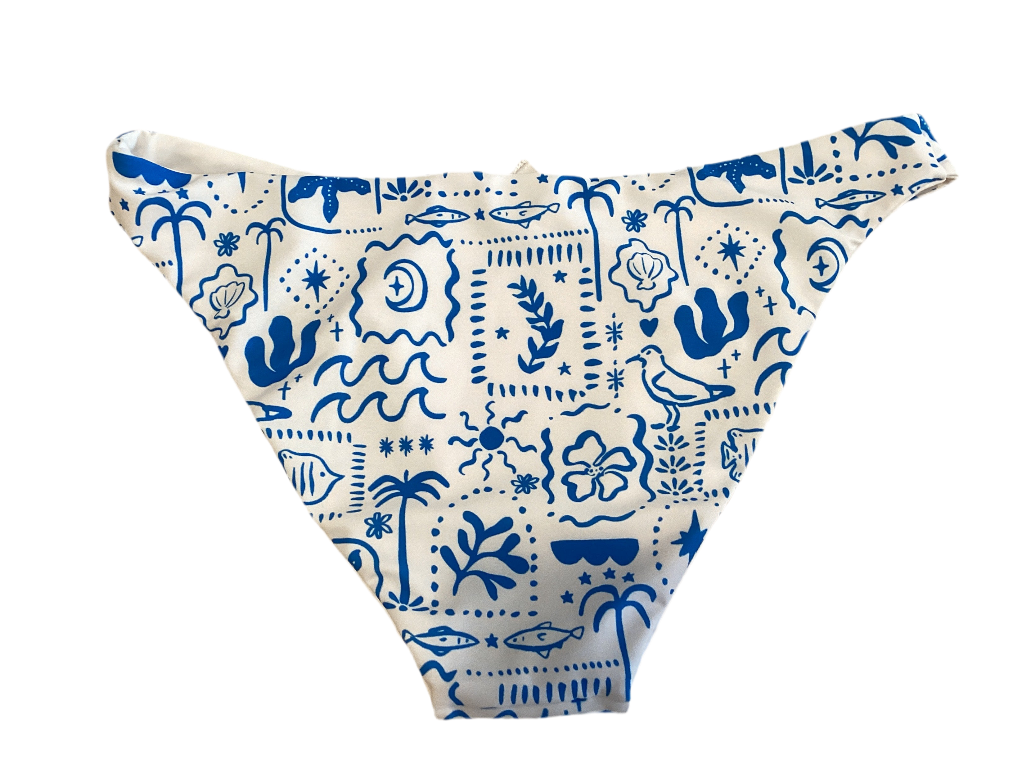 Beach Boho Print Bikini Bottom